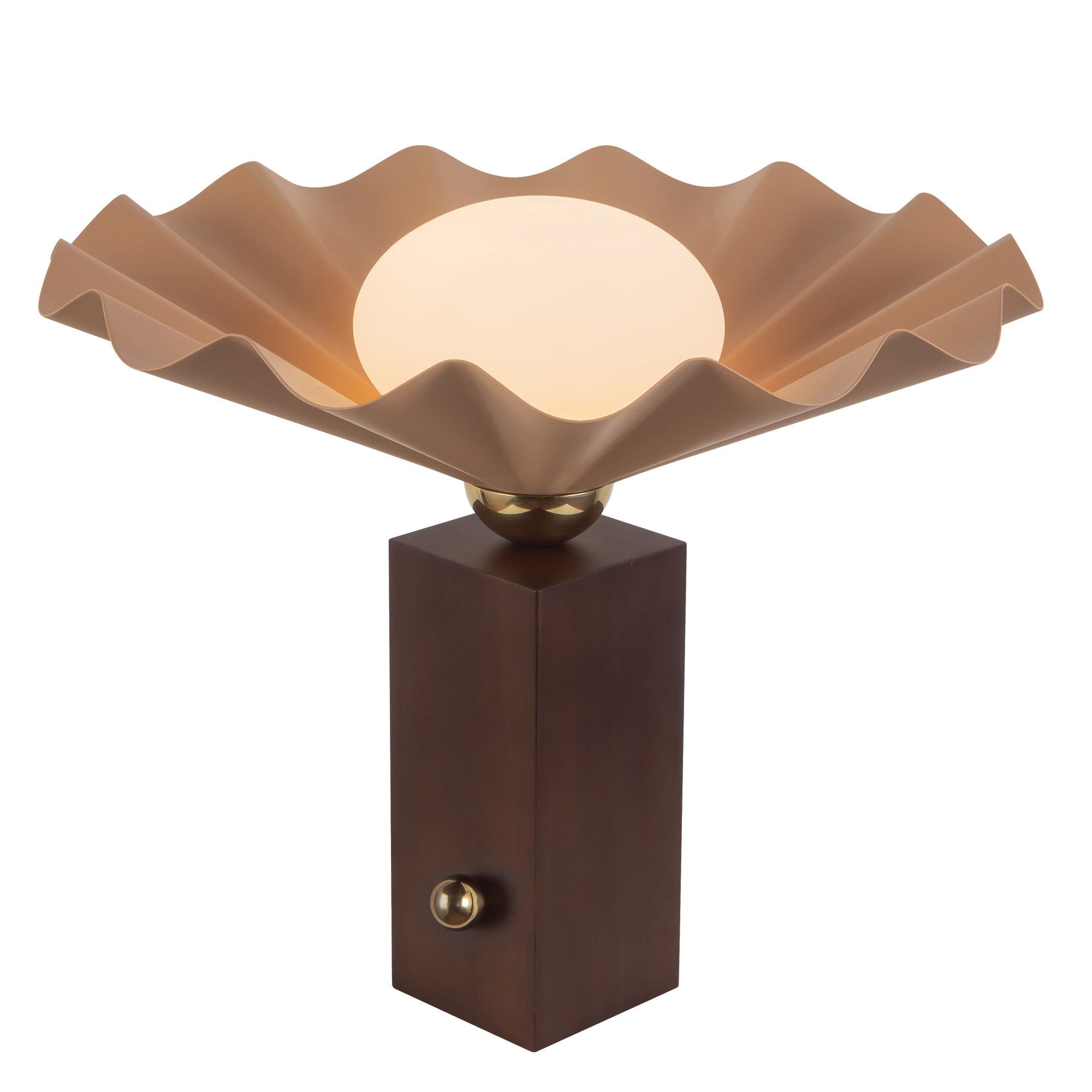 Furrow 14-in Steel Table Lamp