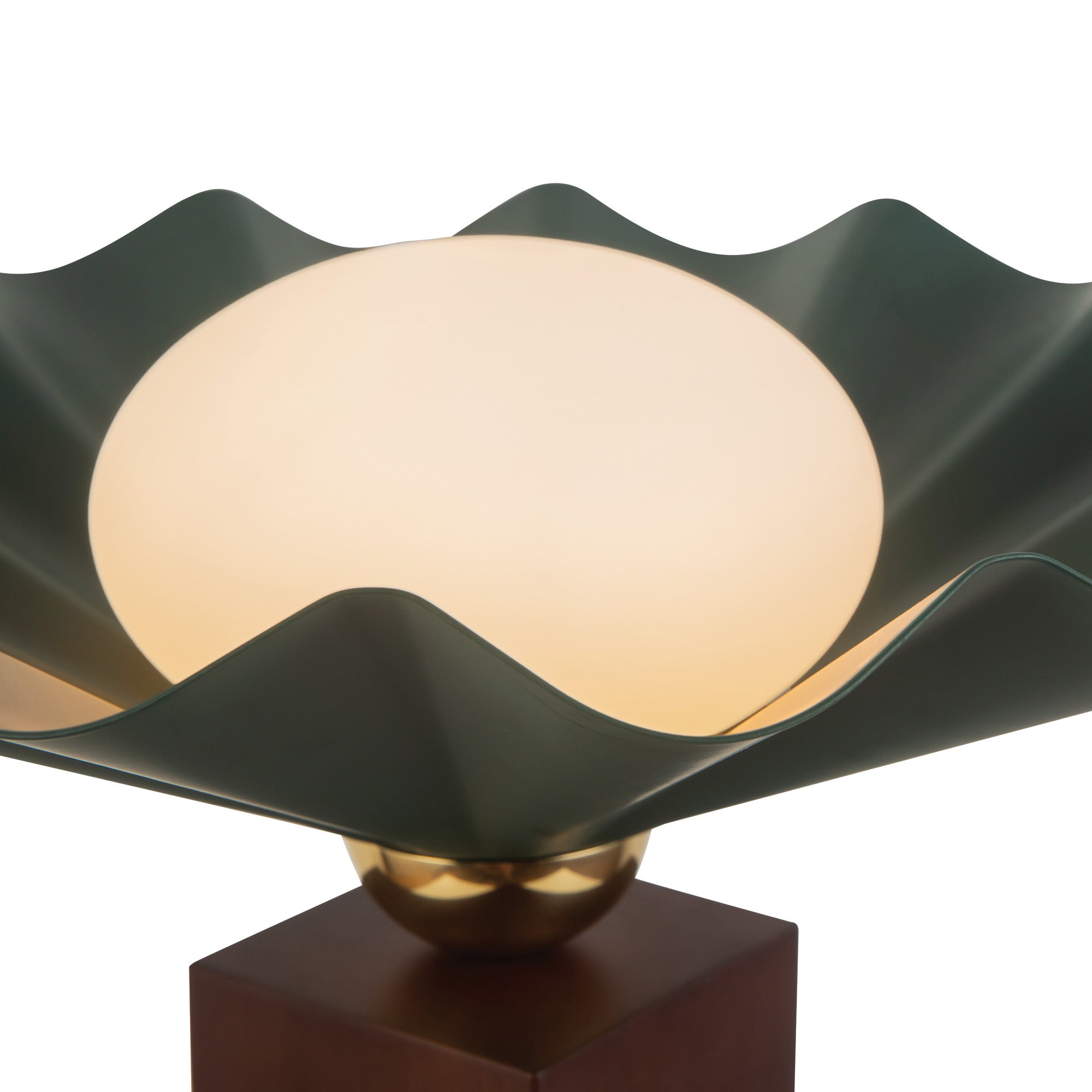 Furrow 14-in Steel Table Lamp