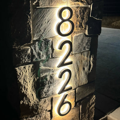 Stainless Steel Numbers - Business Signage/Custom Letters/Numbers