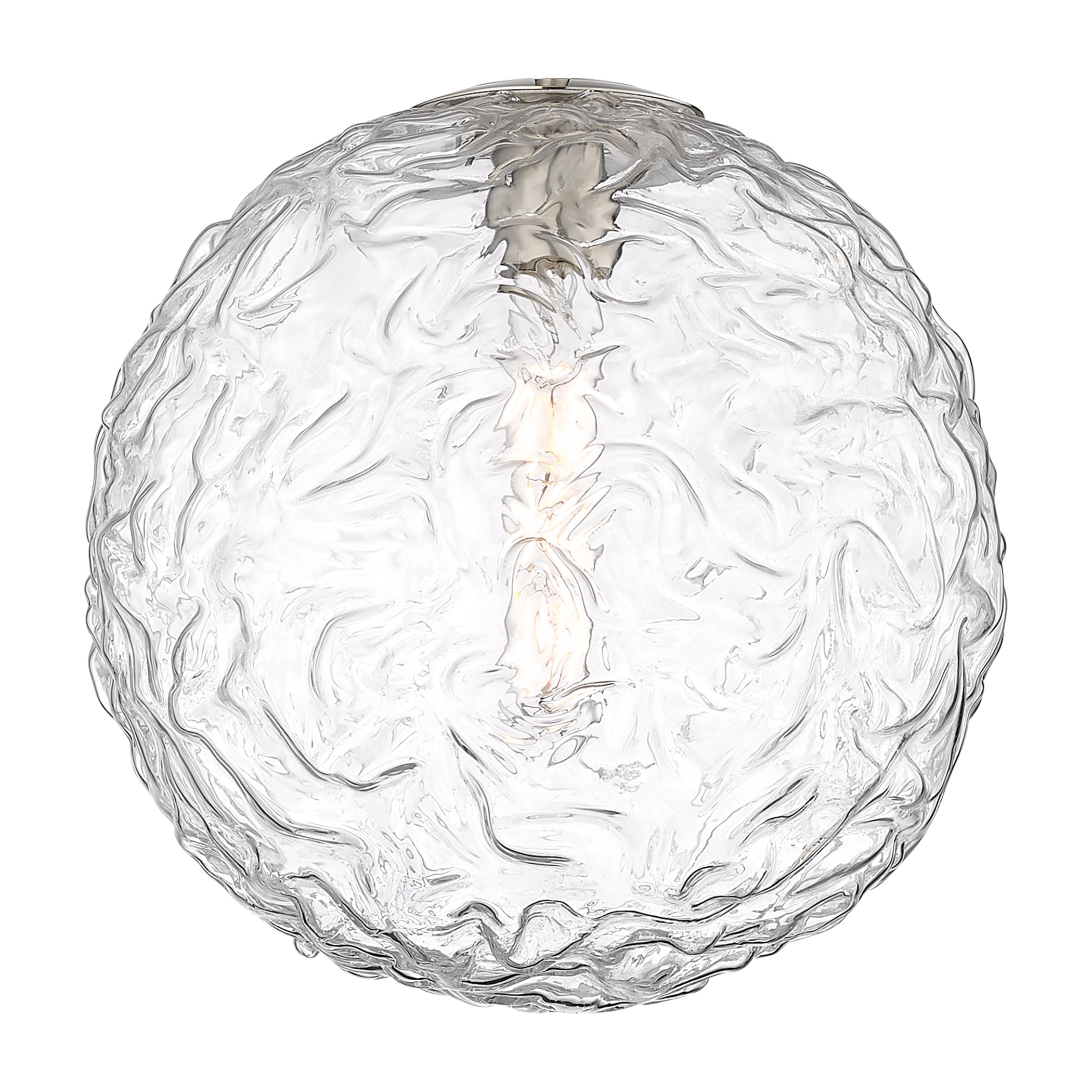 Barrington Glass Brushed Brass Finish Globe