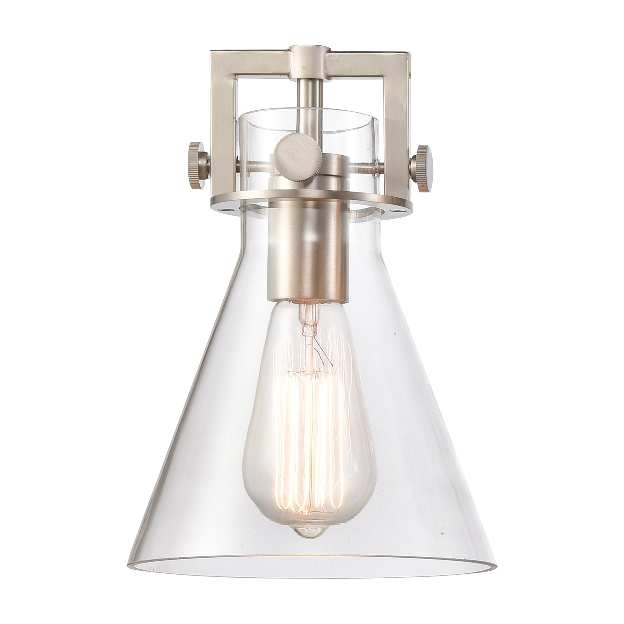 Downtown Urban Glass Cone 7 Inch