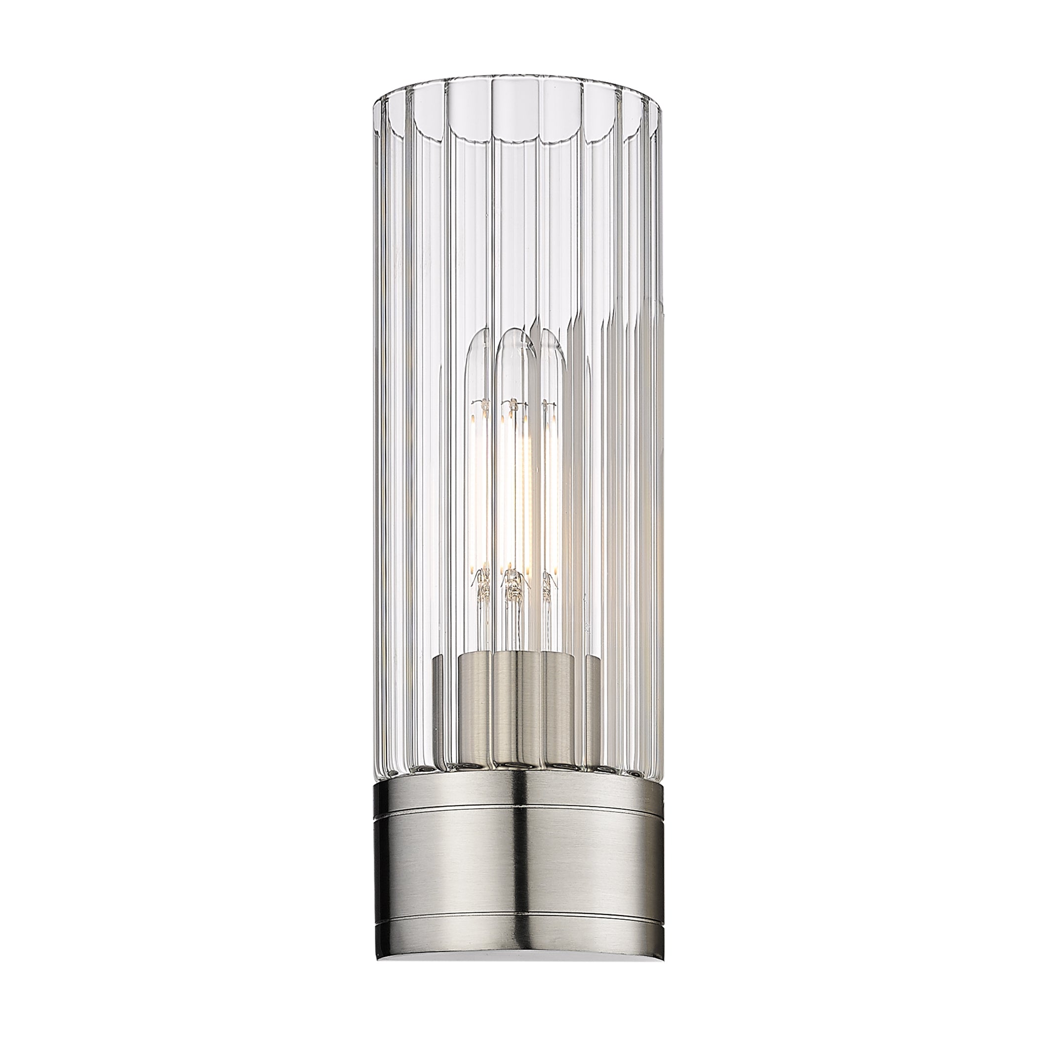 Downtown Urban Glass Fluted Pillar Shade