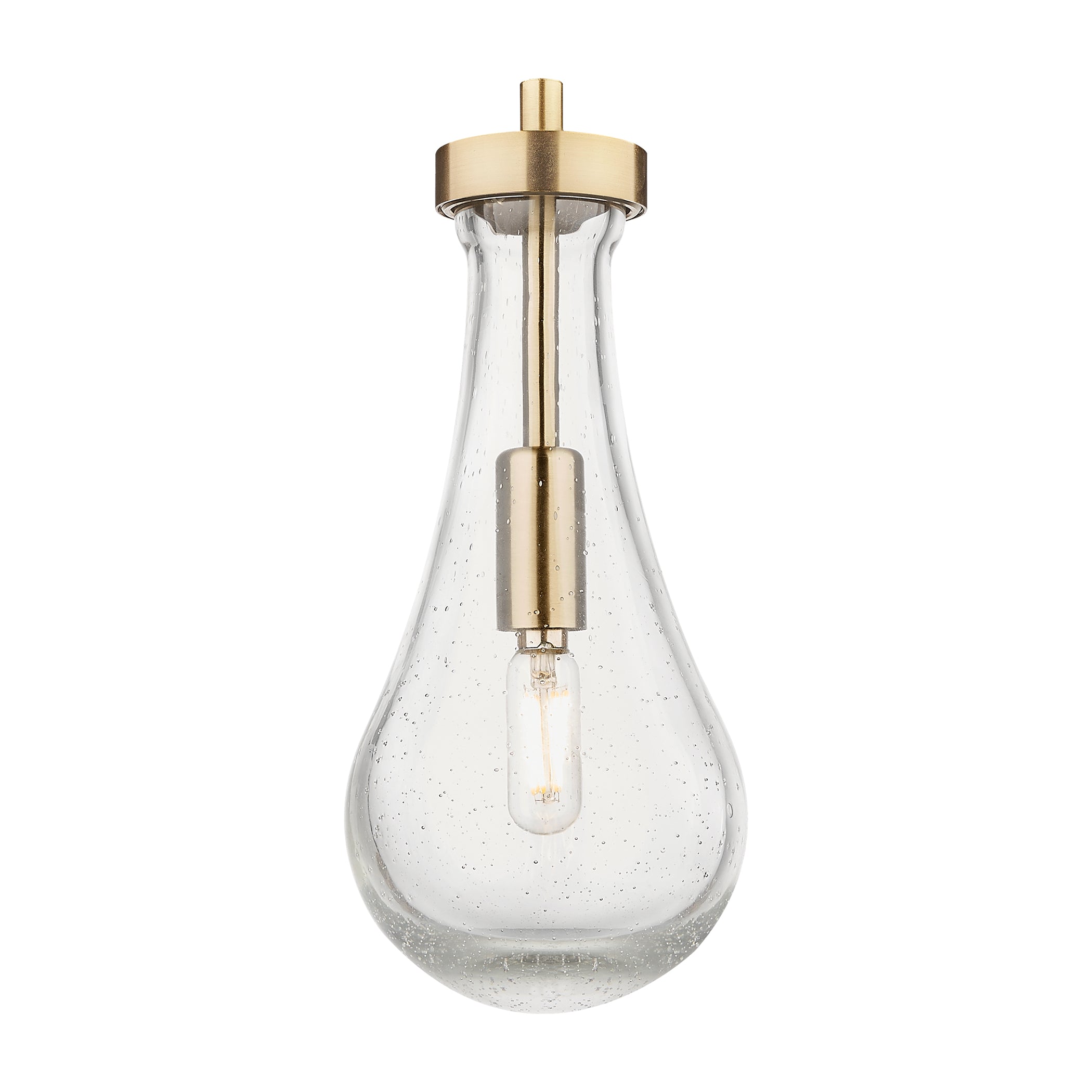 Downtown Urban Glass Pendant Teardrop