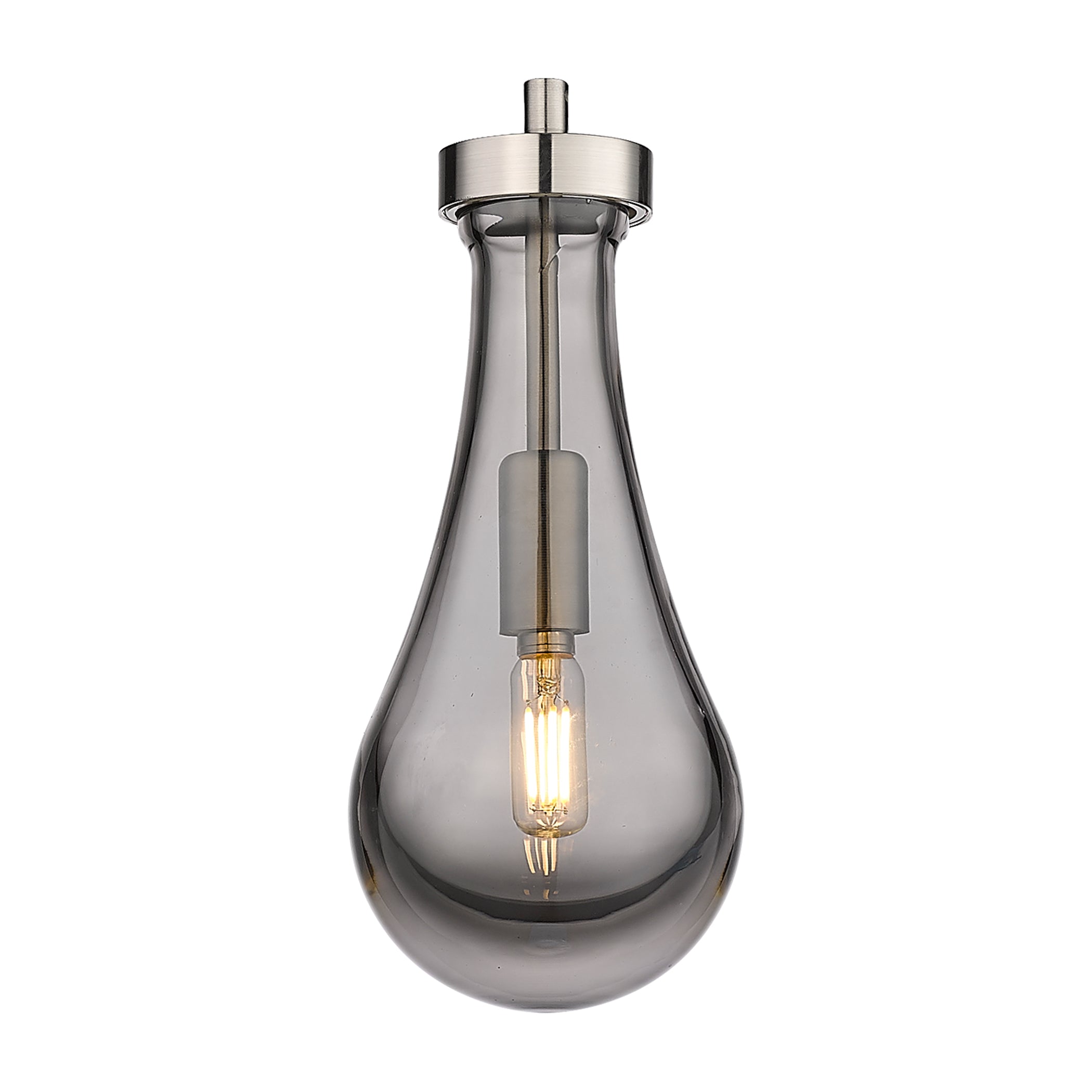 Downtown Urban Glass Pendant Teardrop