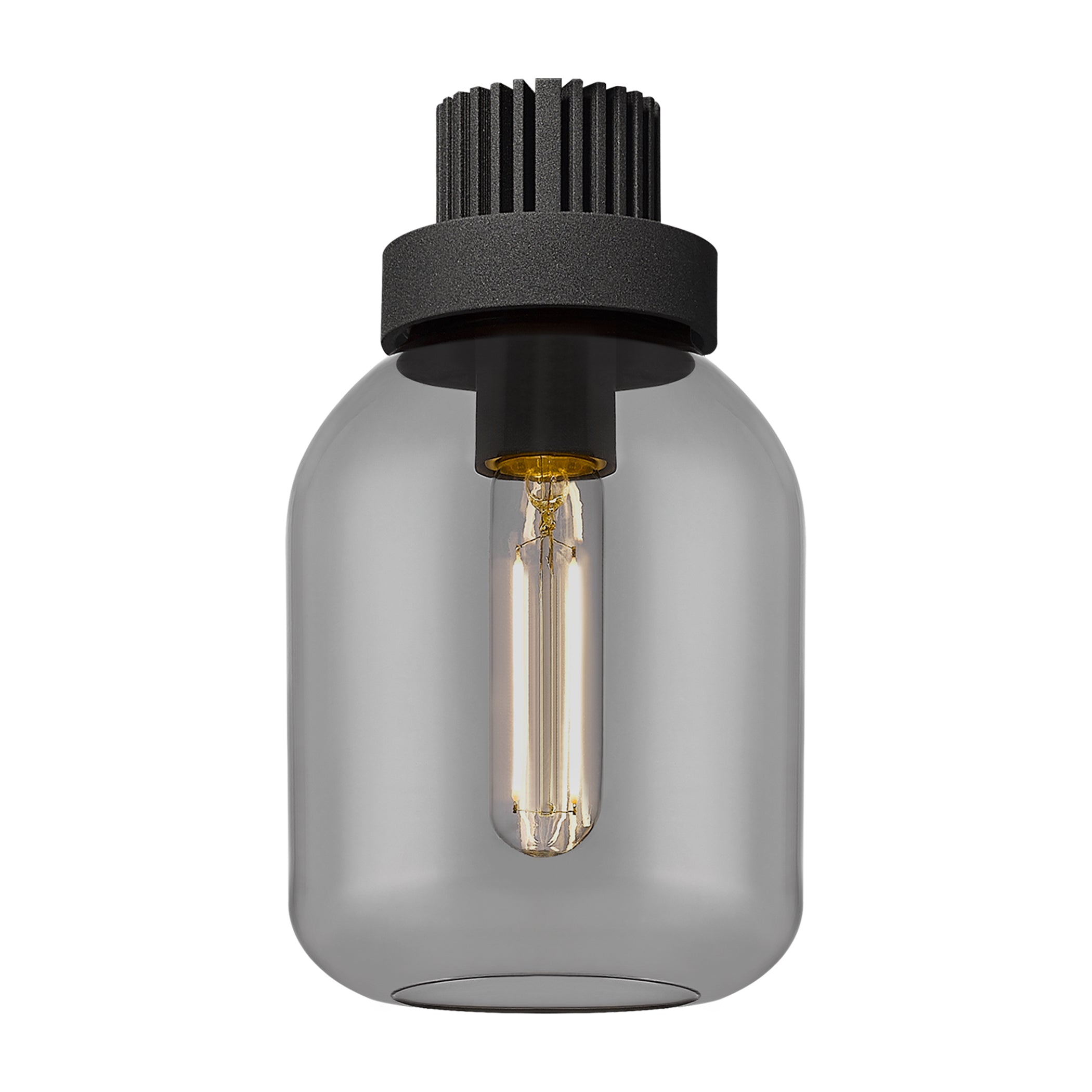 Downtown Urban Glass Cylinder Shade