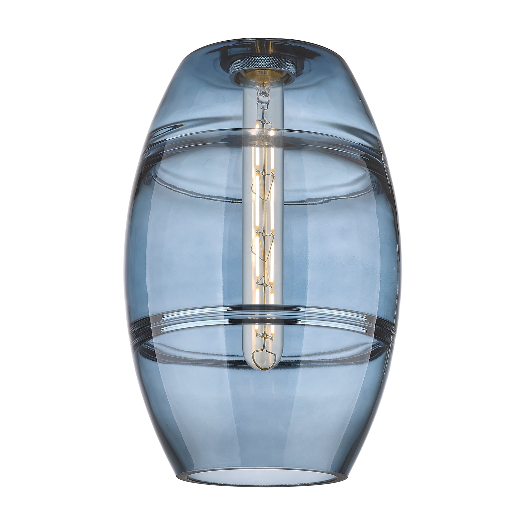 Ballston Glass Art Deco 8 Inch Diameter