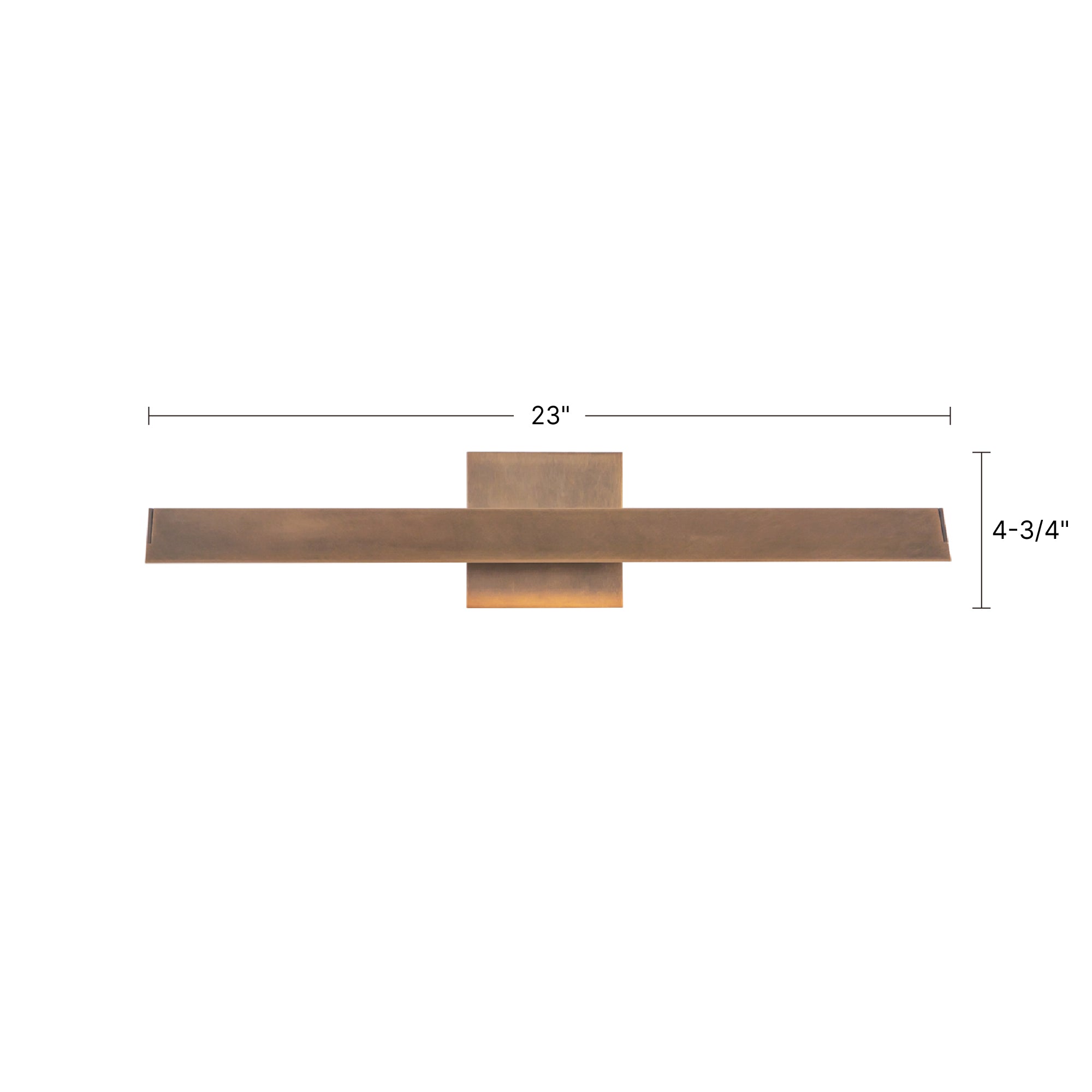 Galleria 23-in Aluminum Wall Sconce