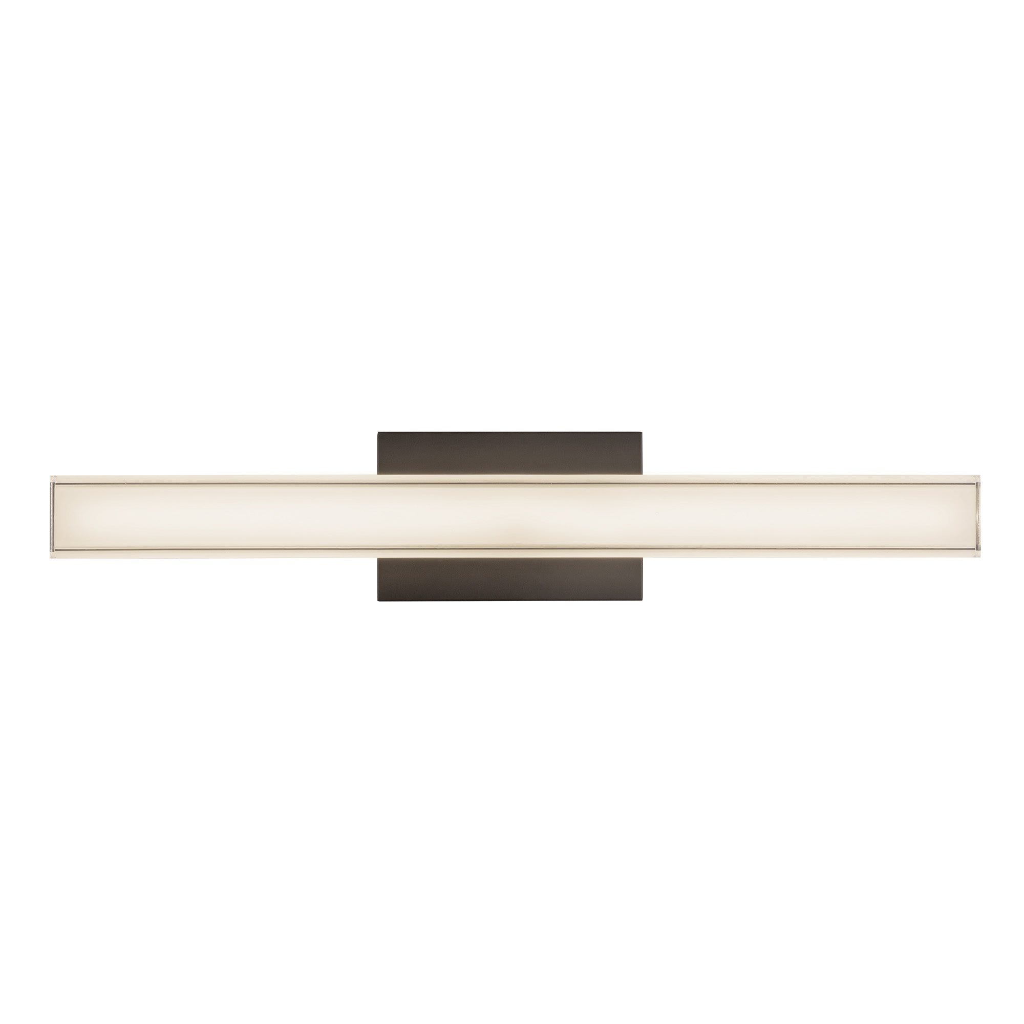 Garland 24-in Aluminum Steel Acrylic Wall Sconce