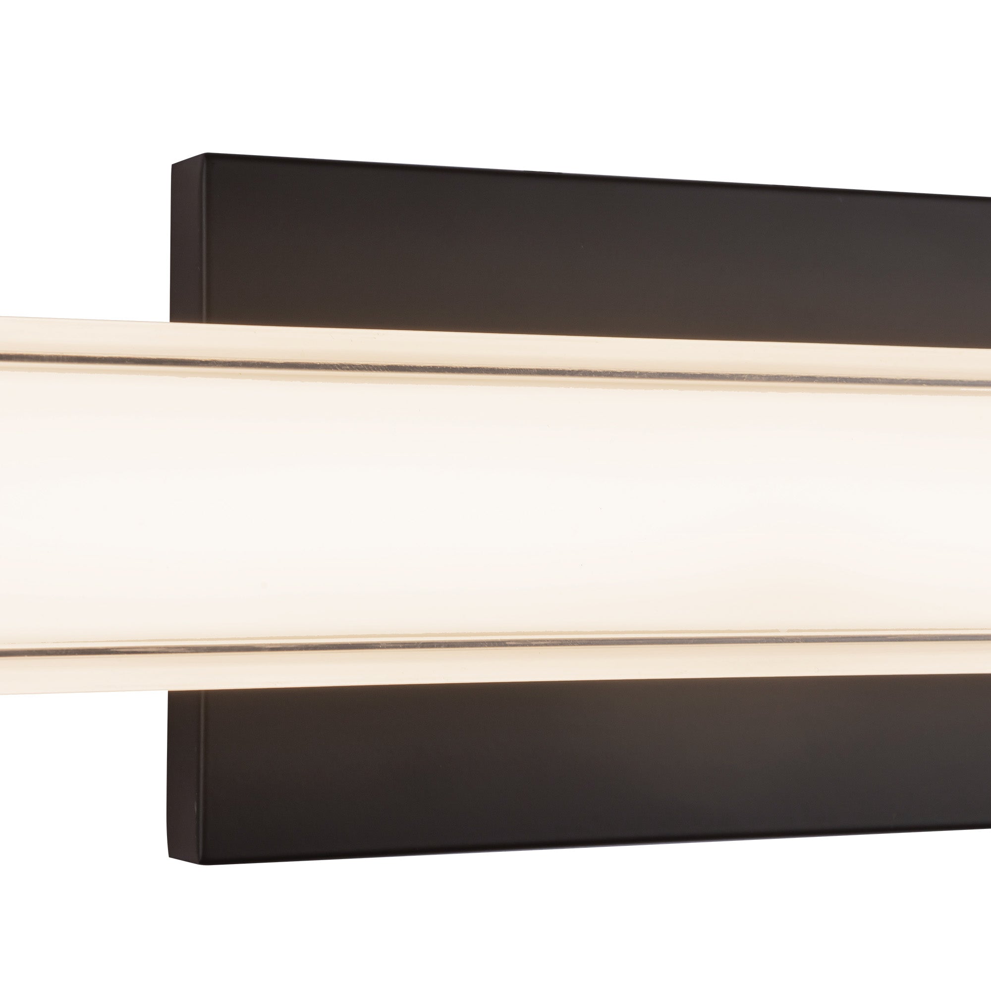 Garland 24-in Aluminum Steel Acrylic Wall Sconce