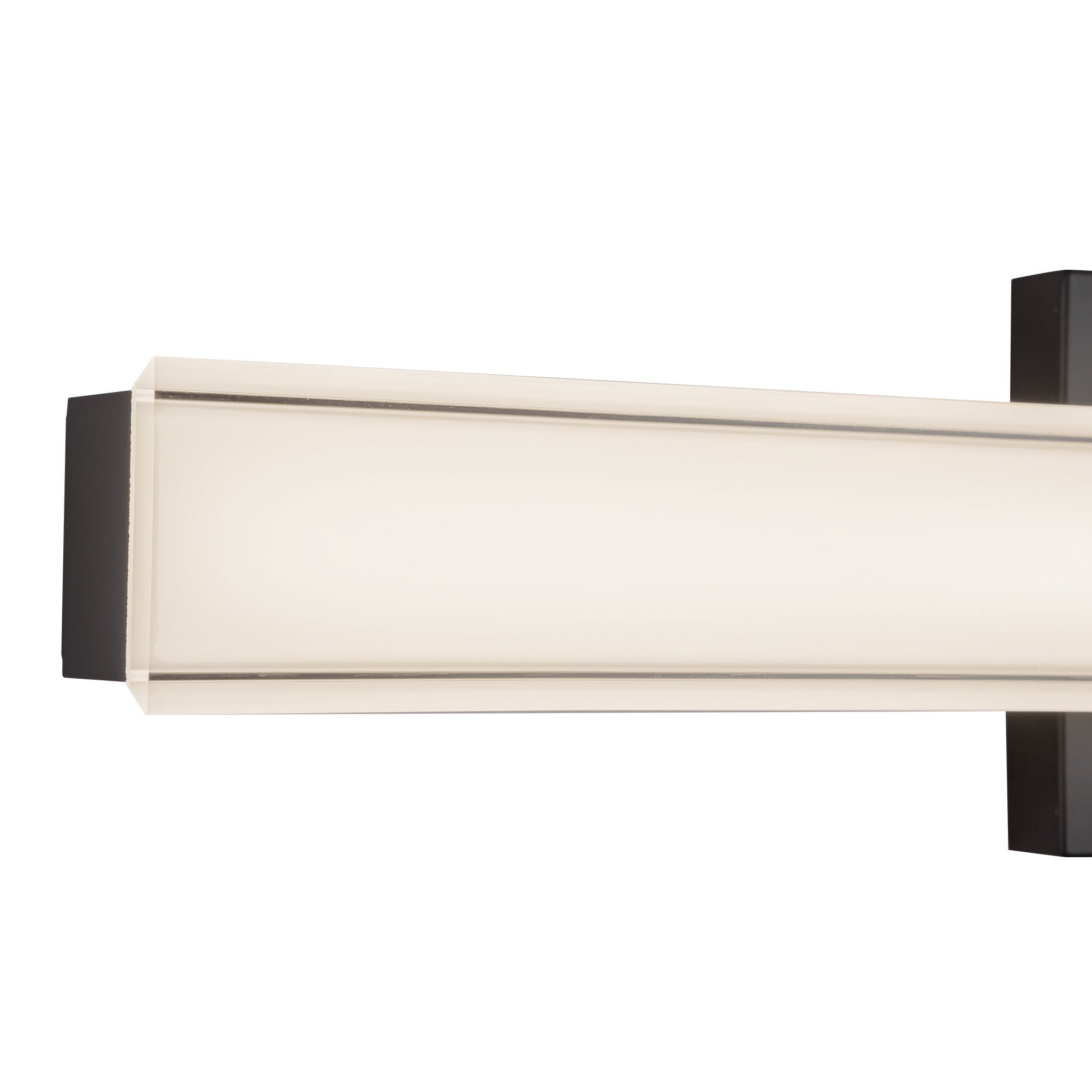 Garland 24-in Aluminum Steel Acrylic Wall Sconce