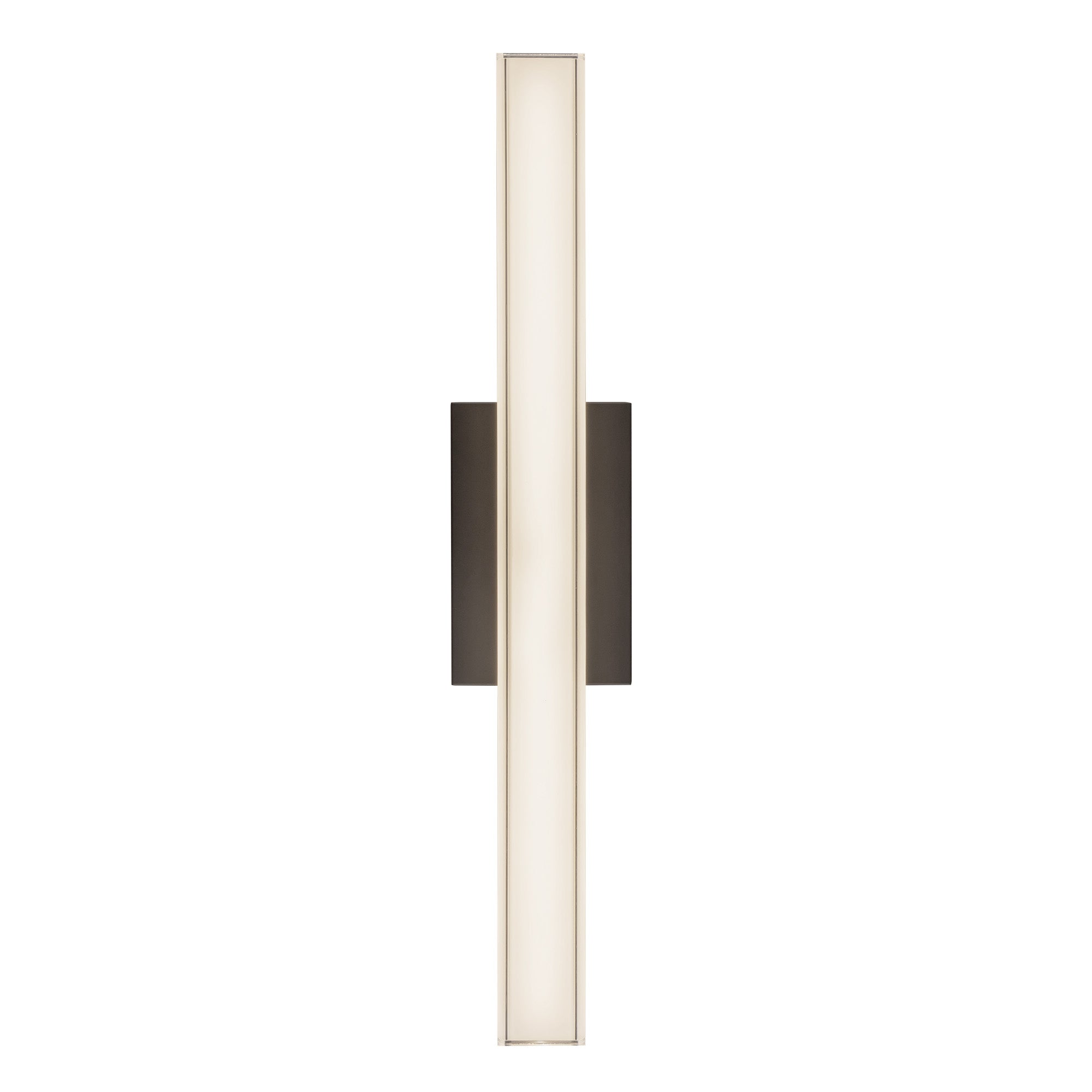 Garland 24-in Aluminum Steel Acrylic Wall Sconce