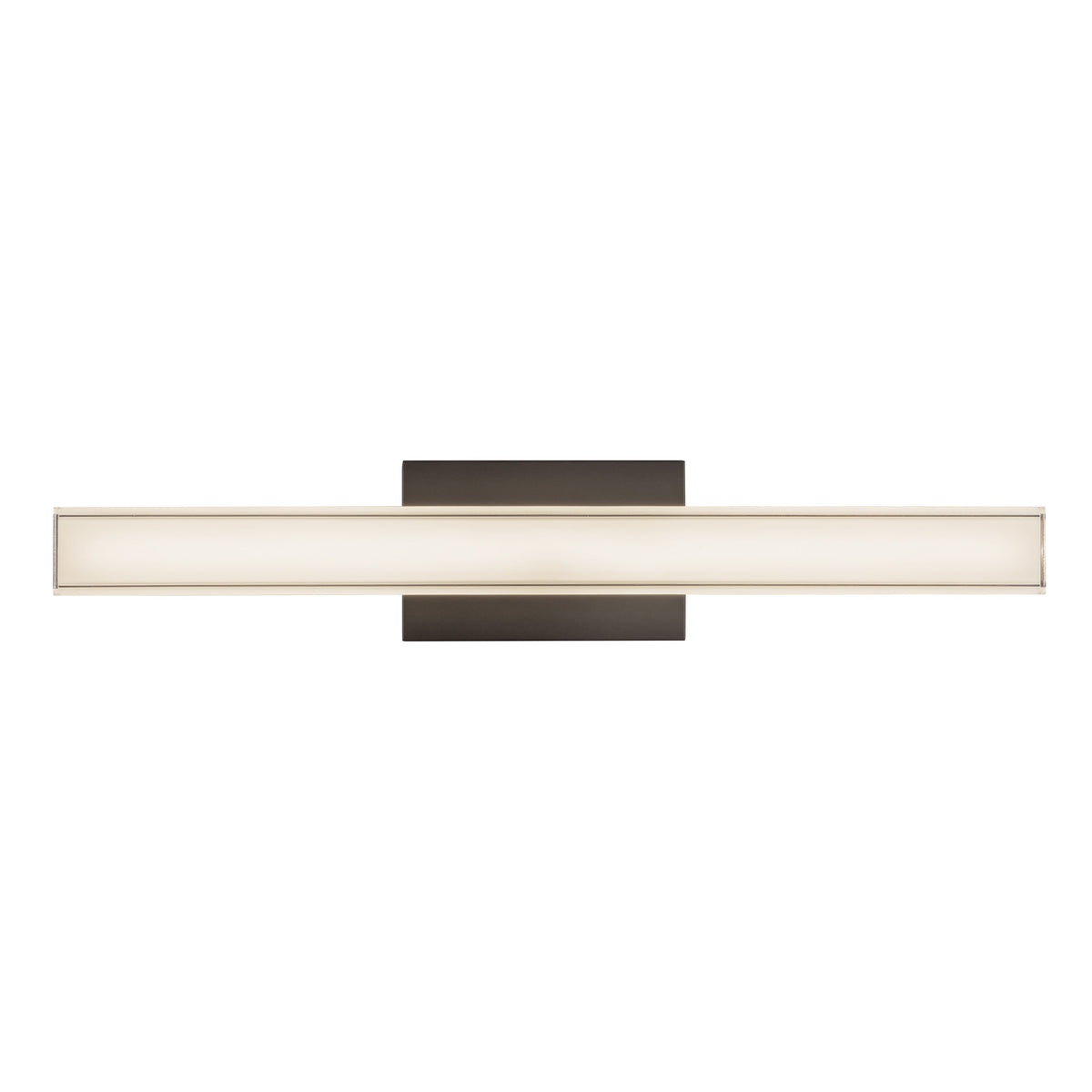 Garland 24-in Aluminum Steel Acrylic Wall Sconce