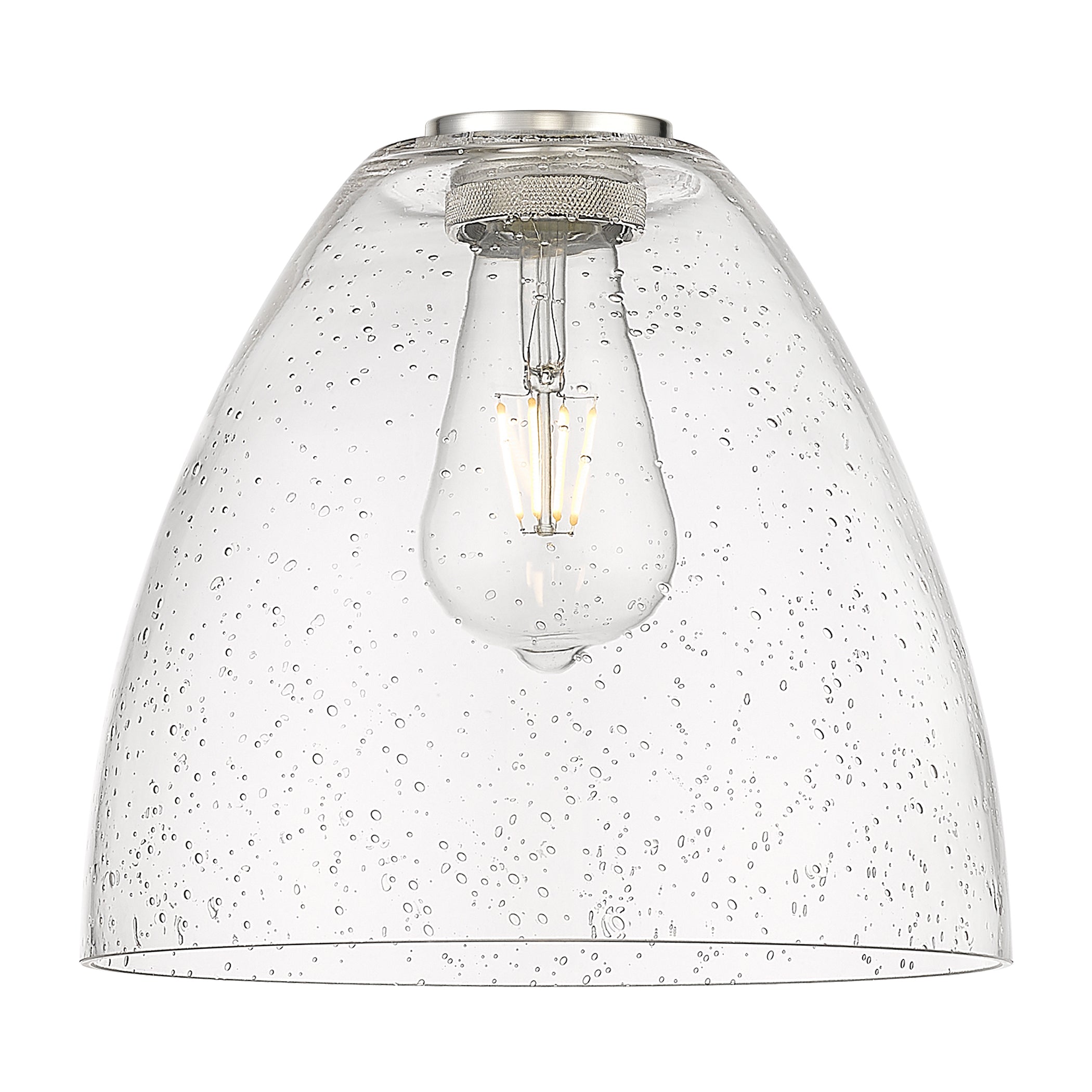Ballston Glass 9 Inch Steel Design