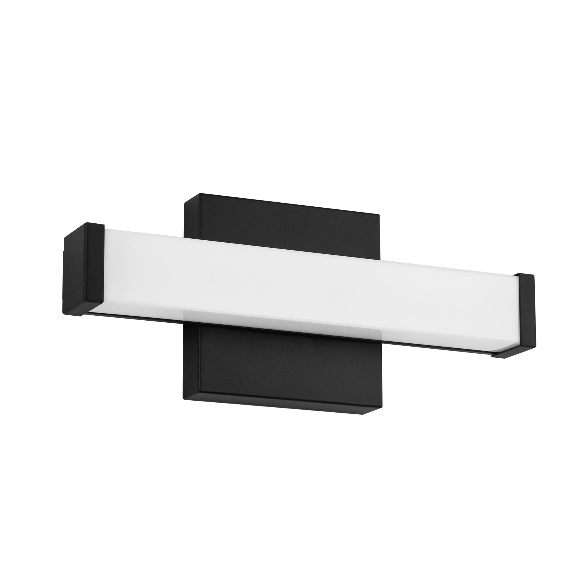 Geri 12-in Aluminum Steel Acrylic Wall Sconce