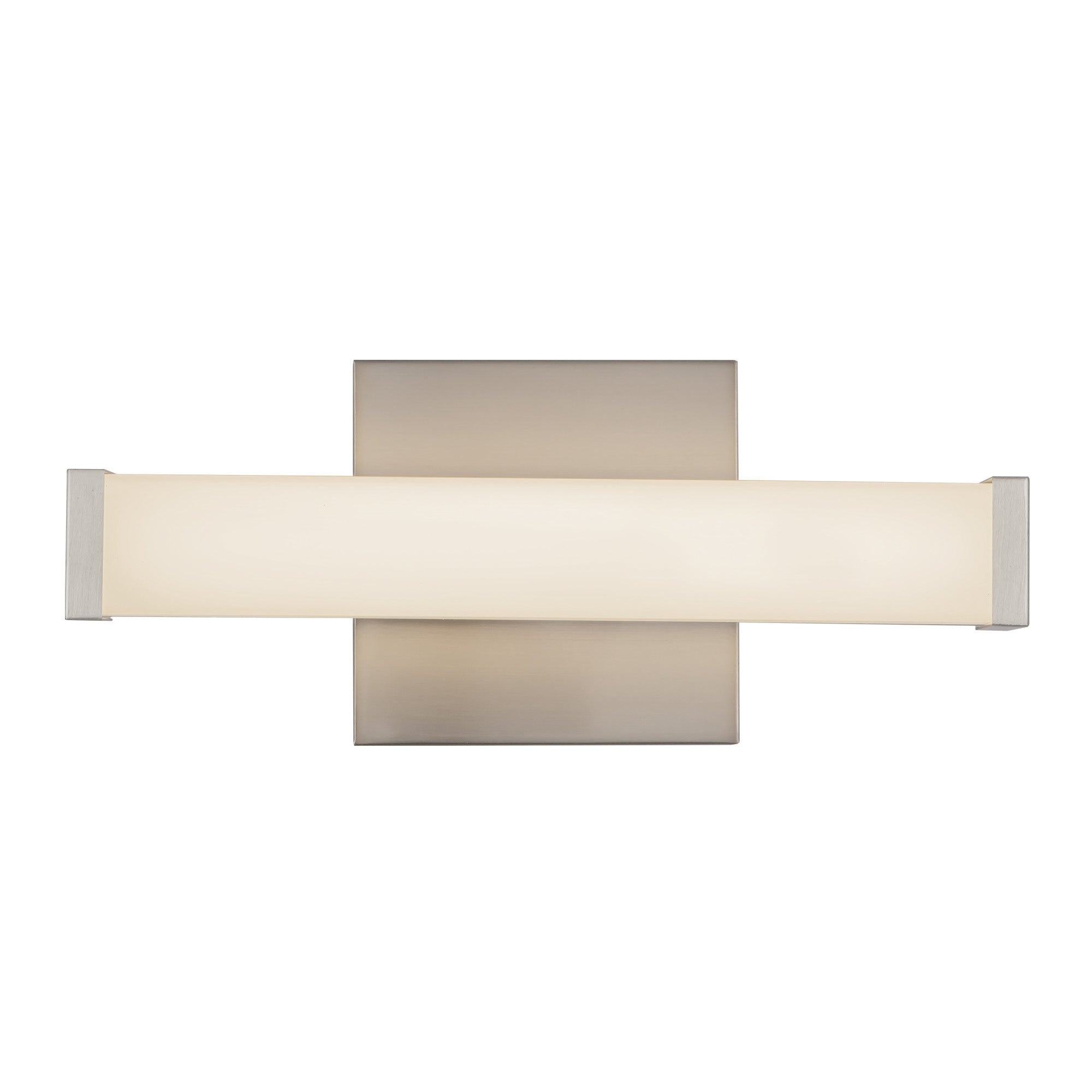 Geri 12-in Aluminum Steel Acrylic Wall Sconce