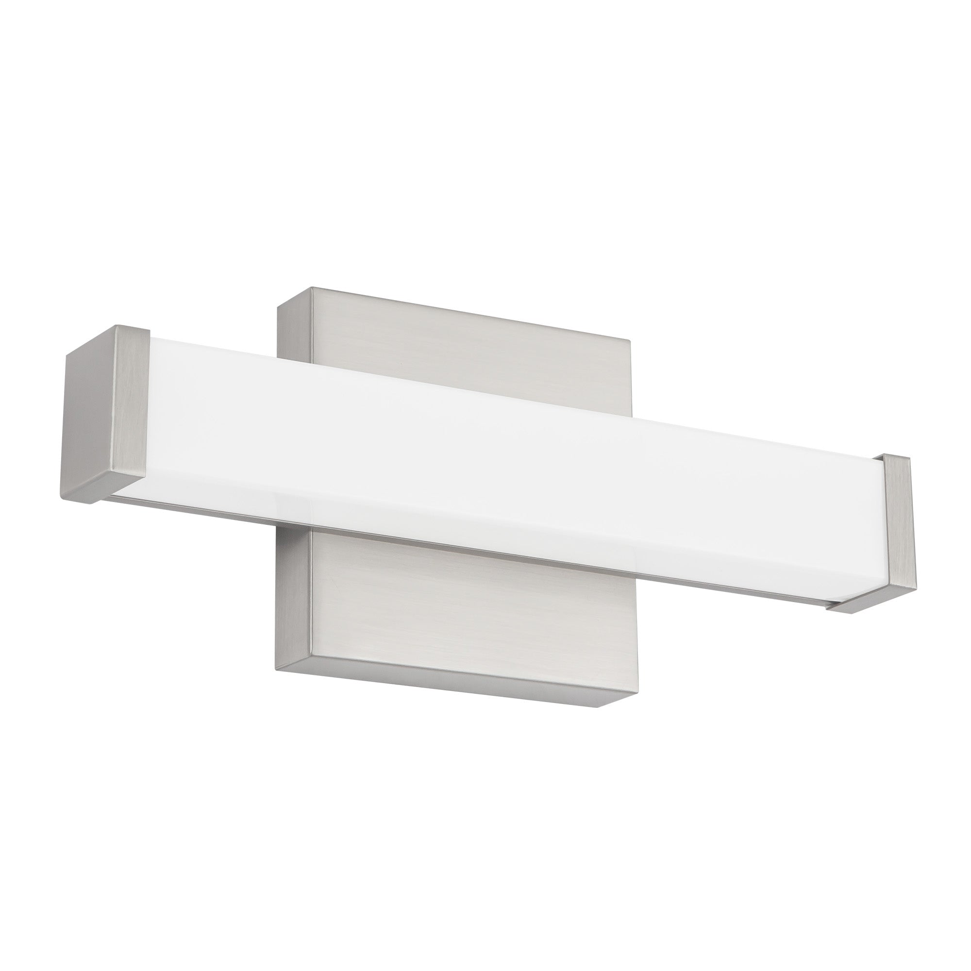 Geri 12-in Aluminum Steel Acrylic Wall Sconce