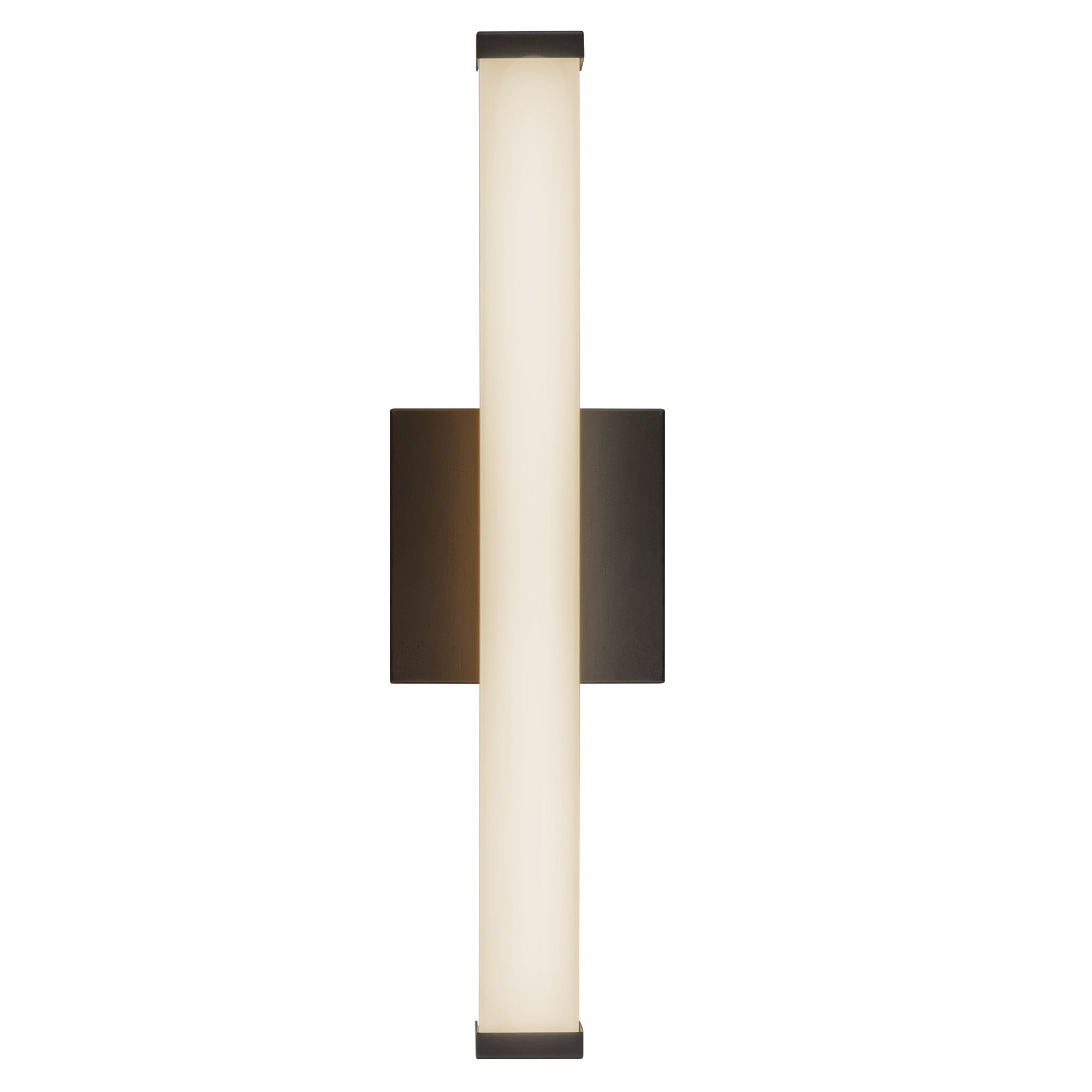 Geri 18-in Aluminum Steel Acrylic Wall Sconce