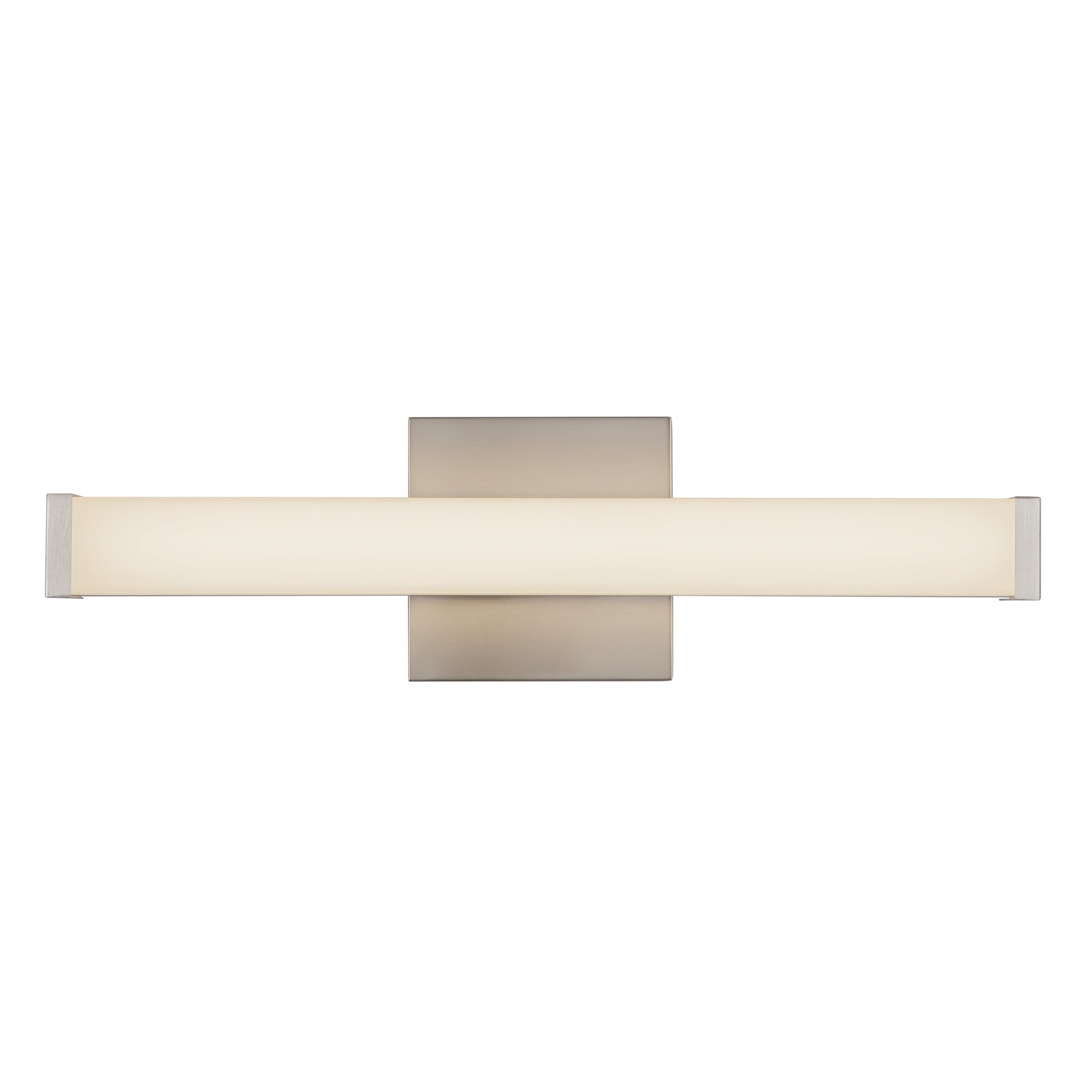 Geri 18-in Aluminum Steel Acrylic Wall Sconce