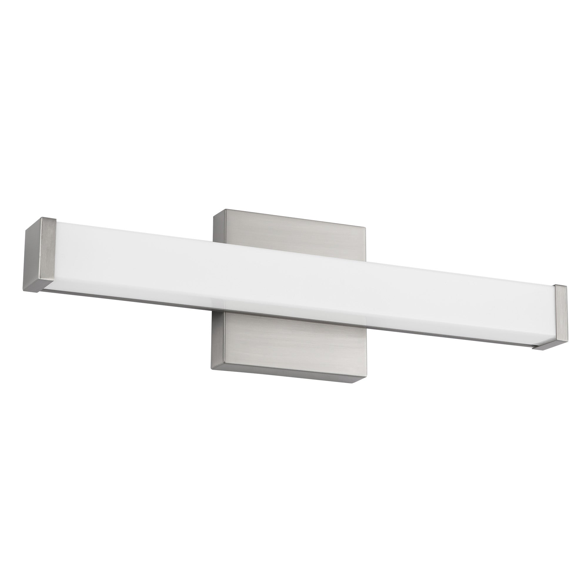Geri 18-in Aluminum Steel Acrylic Wall Sconce