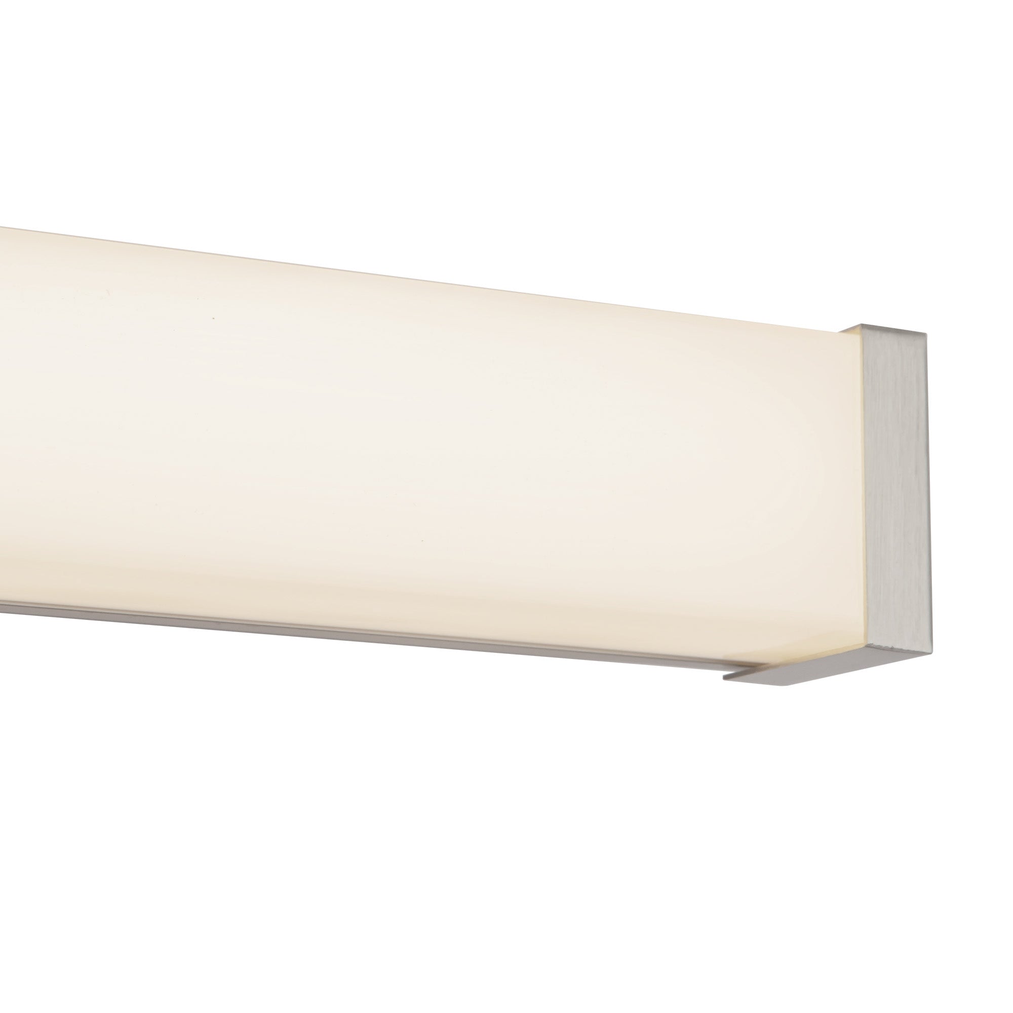 Geri 18-in Aluminum Steel Acrylic Wall Sconce
