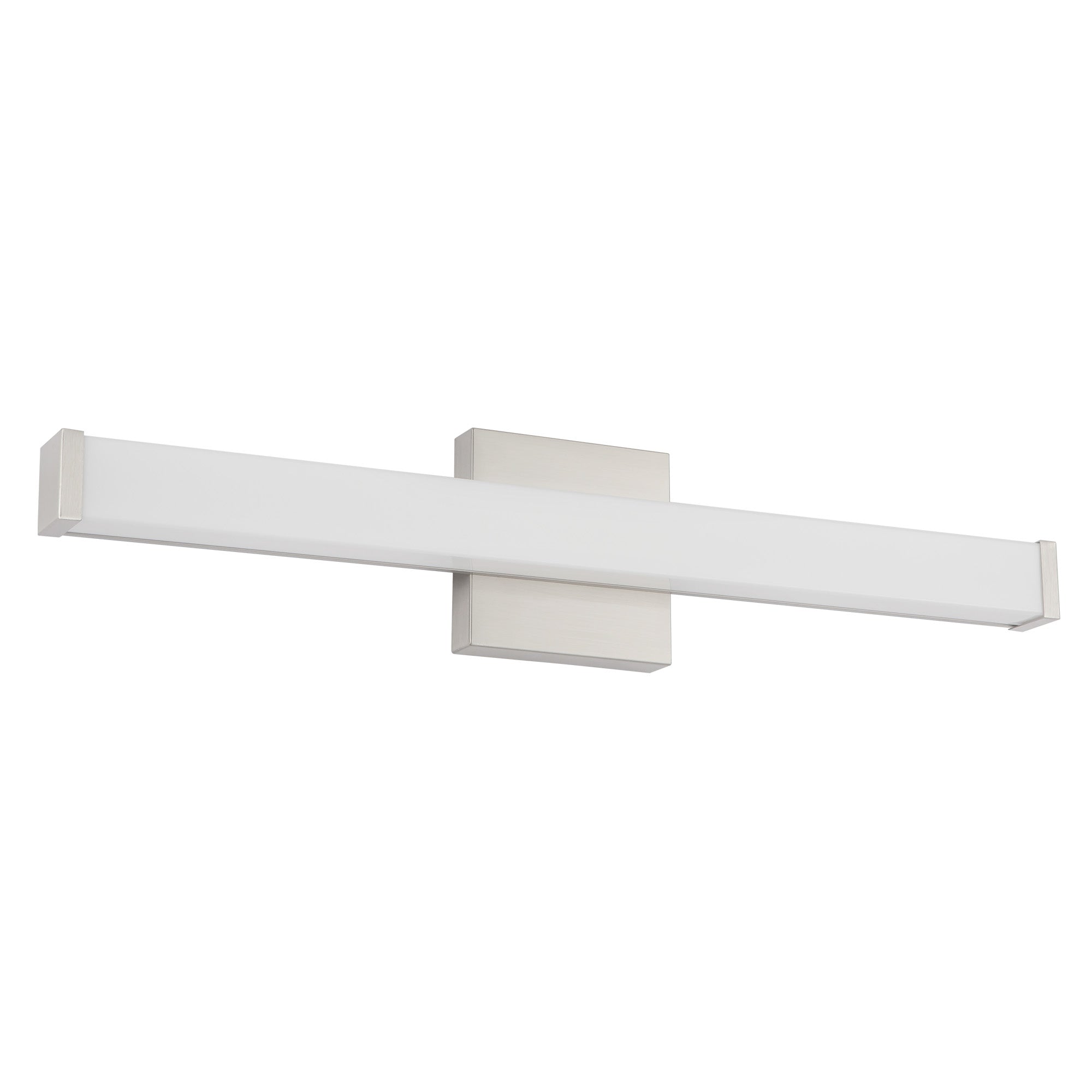 Geri 24-in Aluminum Steel Acrylic Wall Sconce