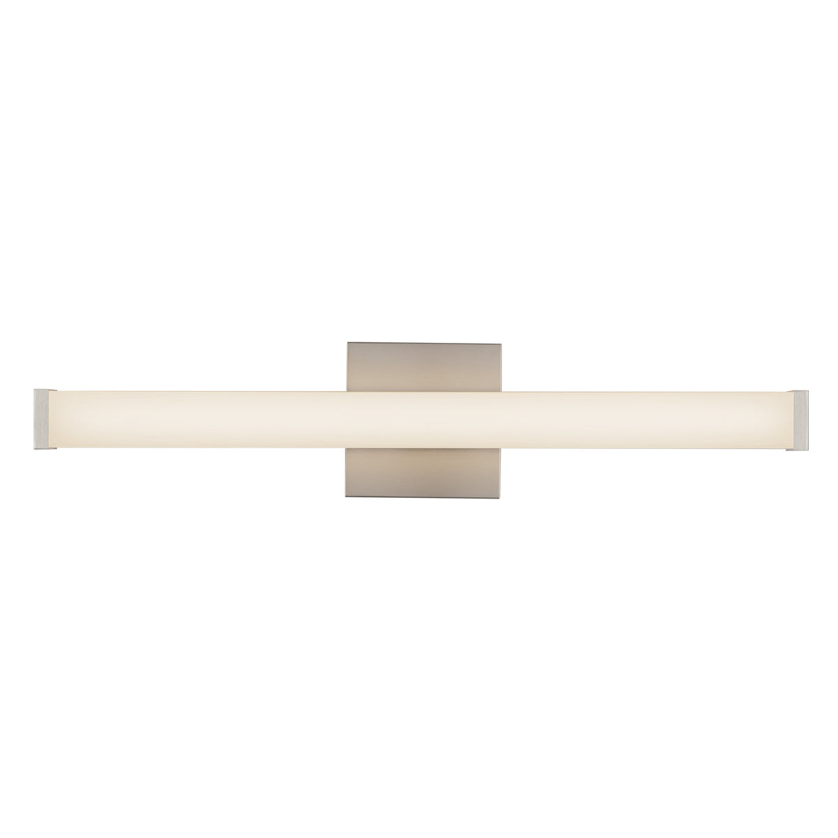 Geri 24-in Aluminum Steel Acrylic Wall Sconce