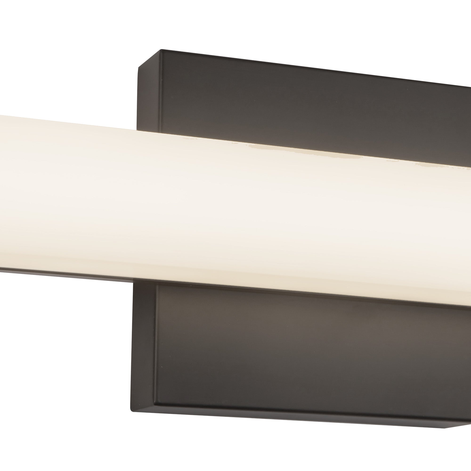Geri 30-in Aluminum Steel Acrylic Wall Sconce