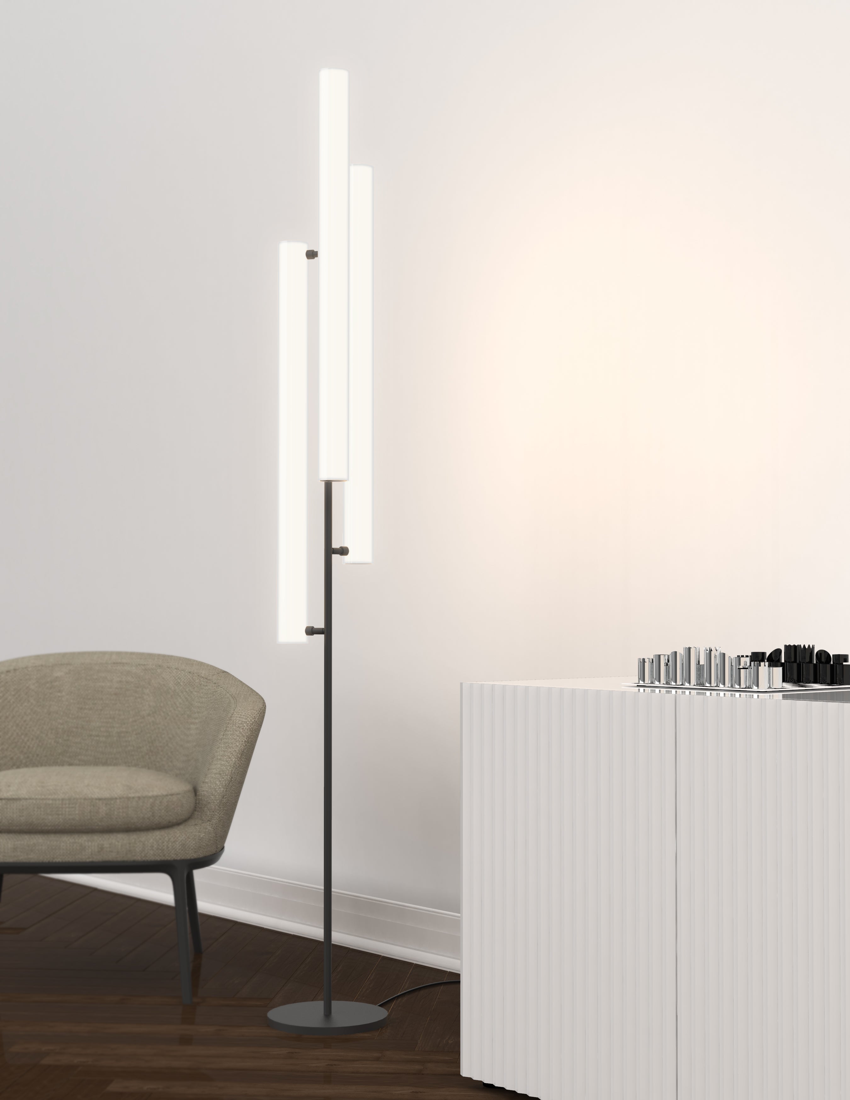 Gramercy 70-in Aluminum Floor Lamp
