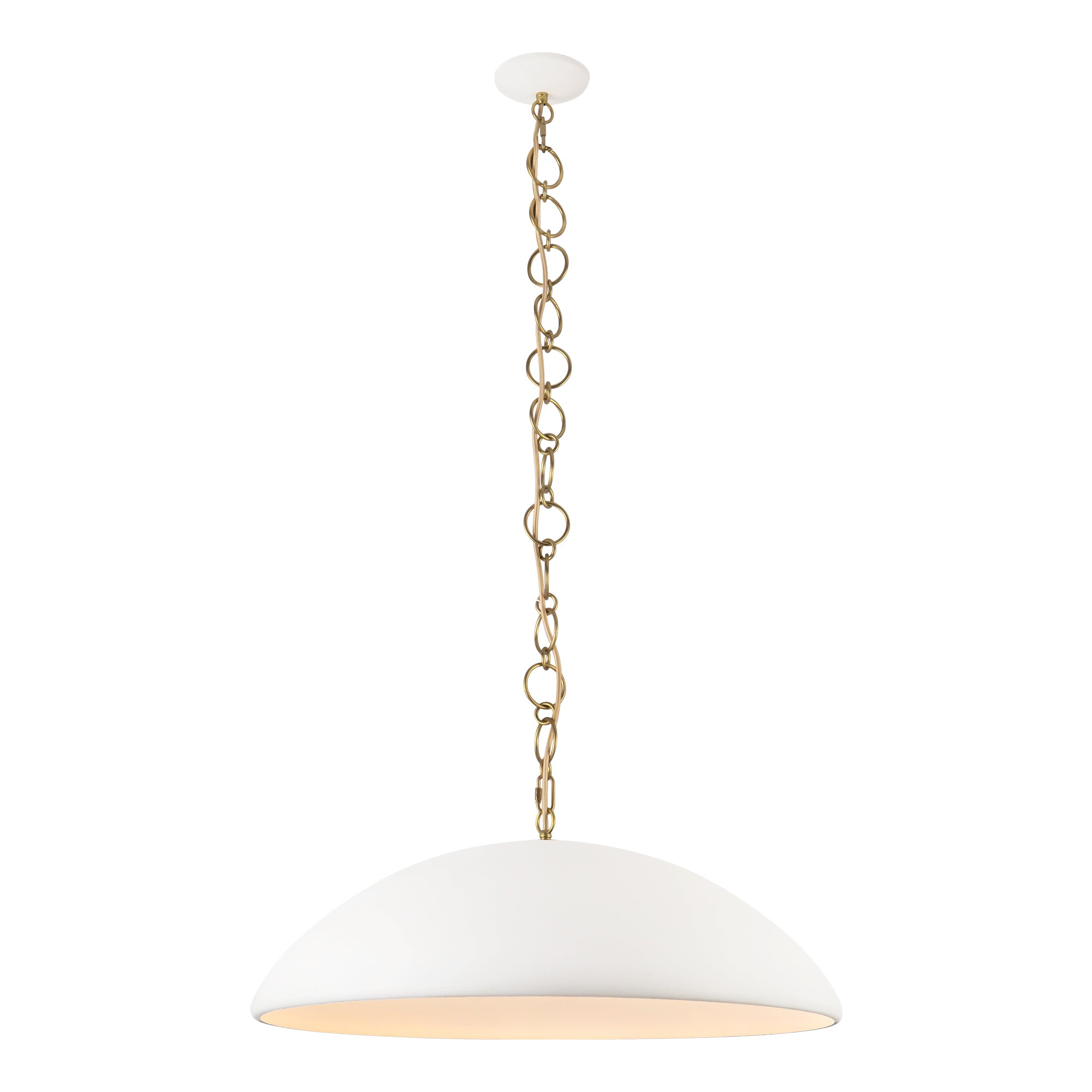 Grant 27-in Steel Pendant