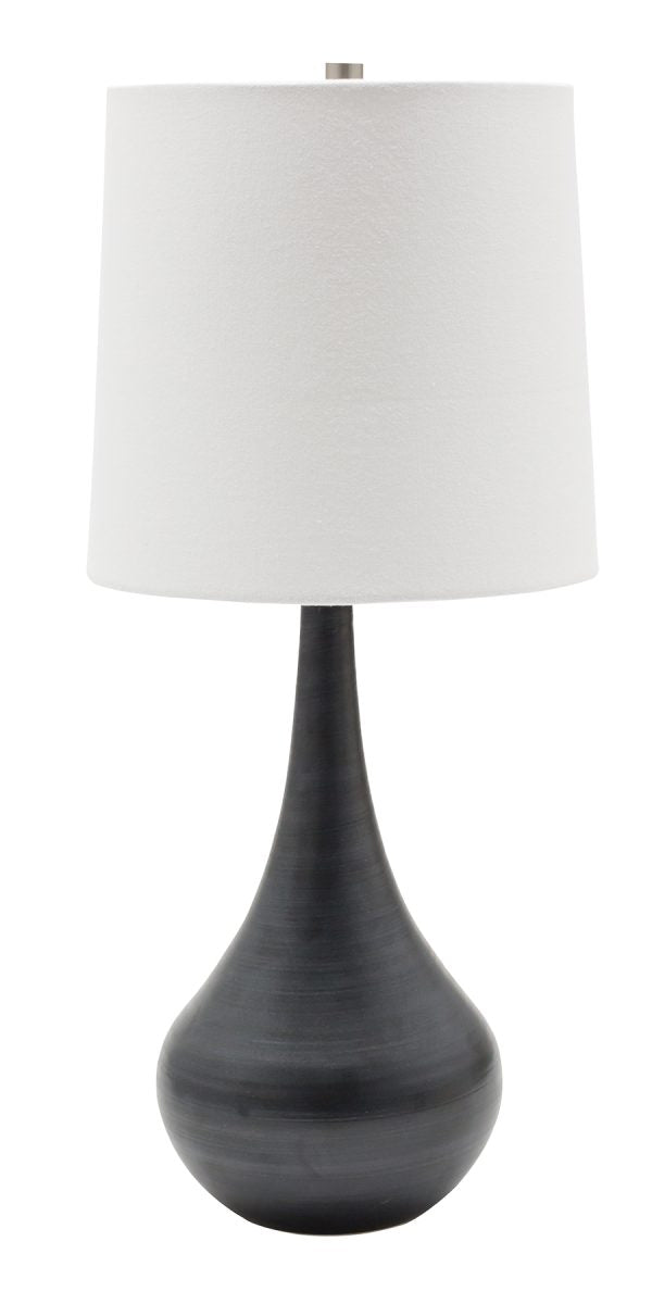 22.5-inch Scatchard Matte Black LED Table Lamp