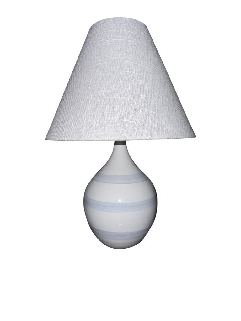 19-inch Scatchard Gray Sky Accent Table Lamp