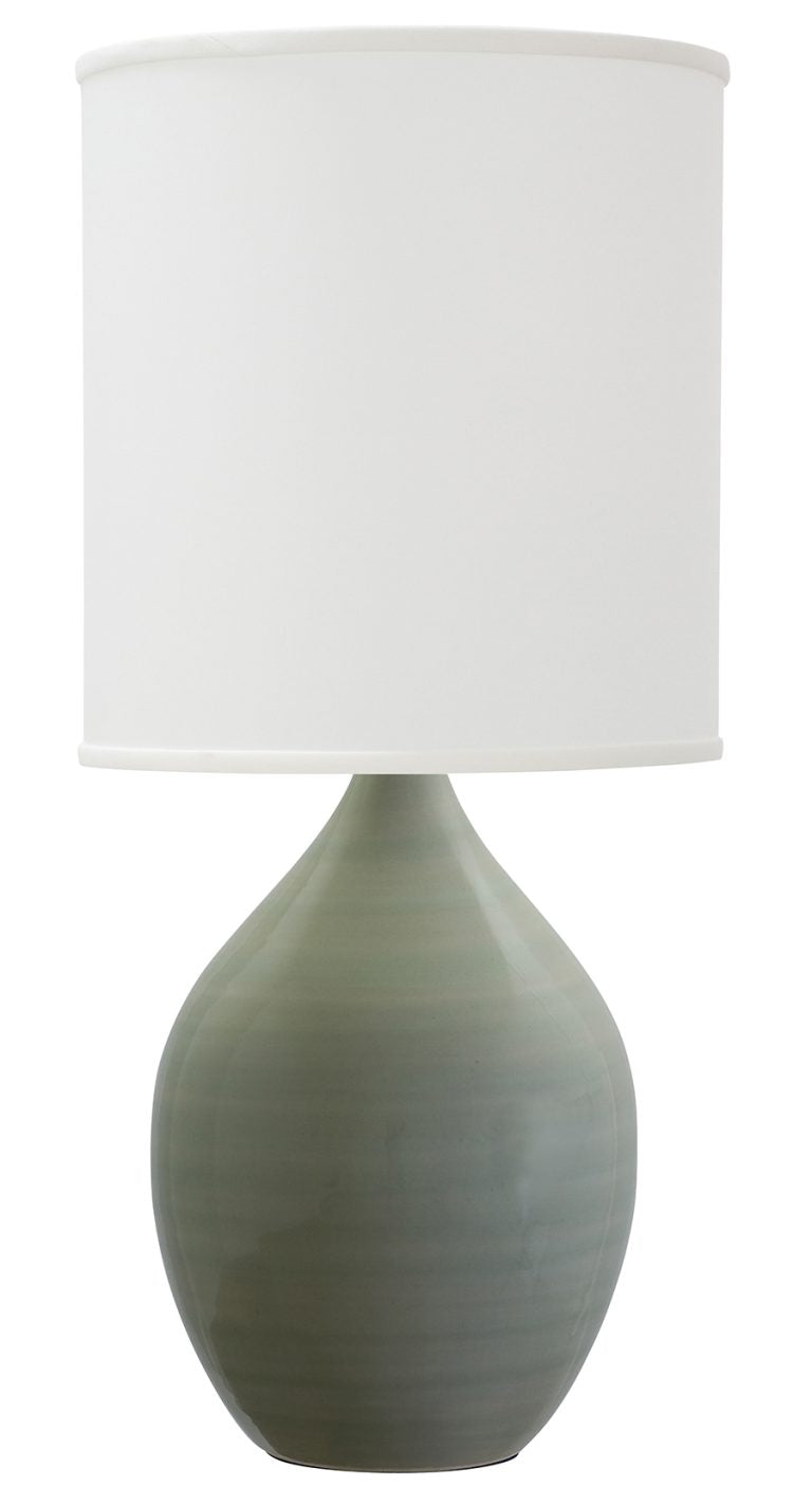20.5-inch Scatchard Celadon Table Lamp