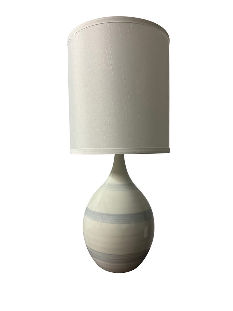 24-inch Scatchard Gray Sky Table Lamp