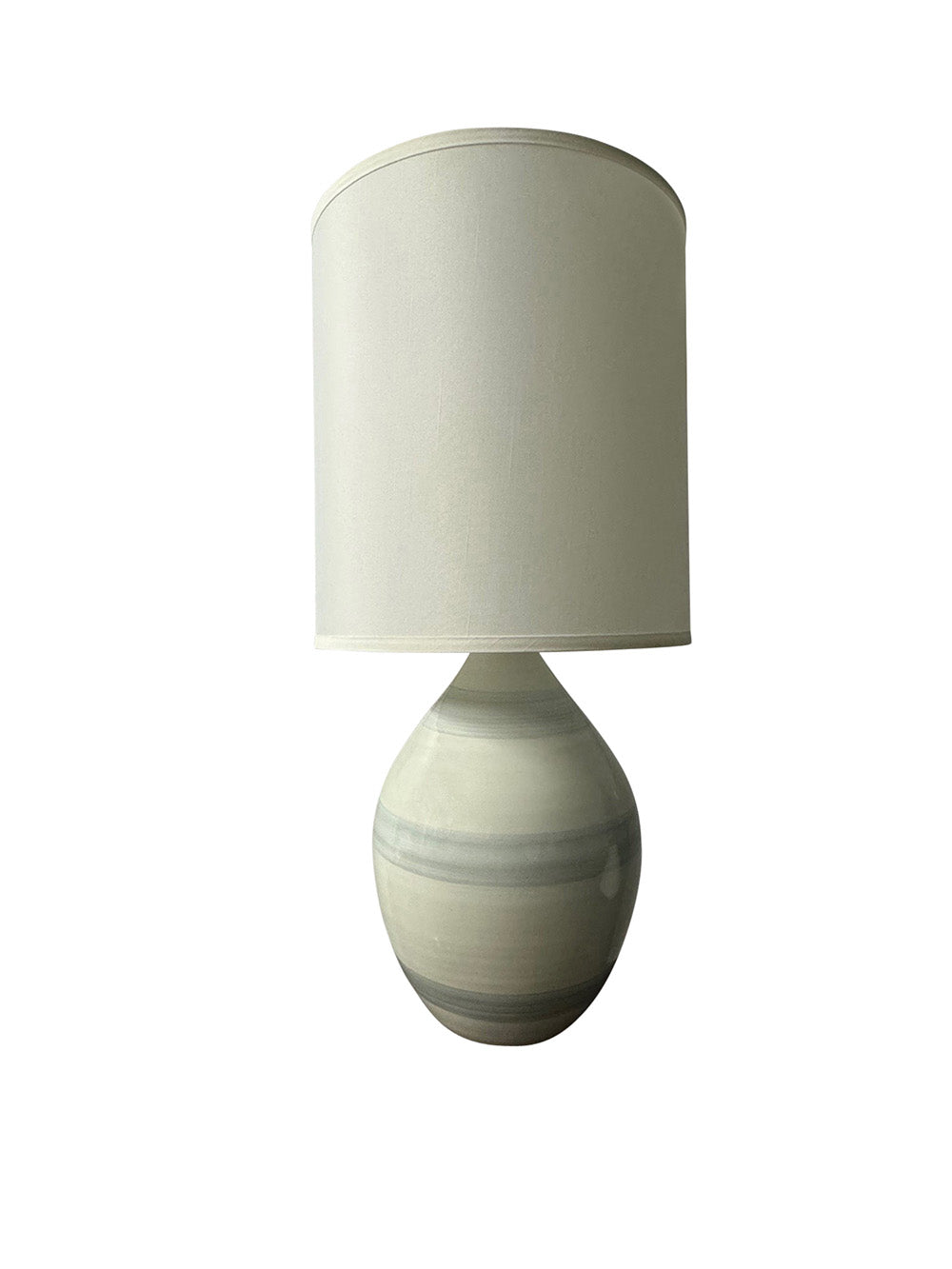 30-inch Scatchard Gray Sky Table Lamp