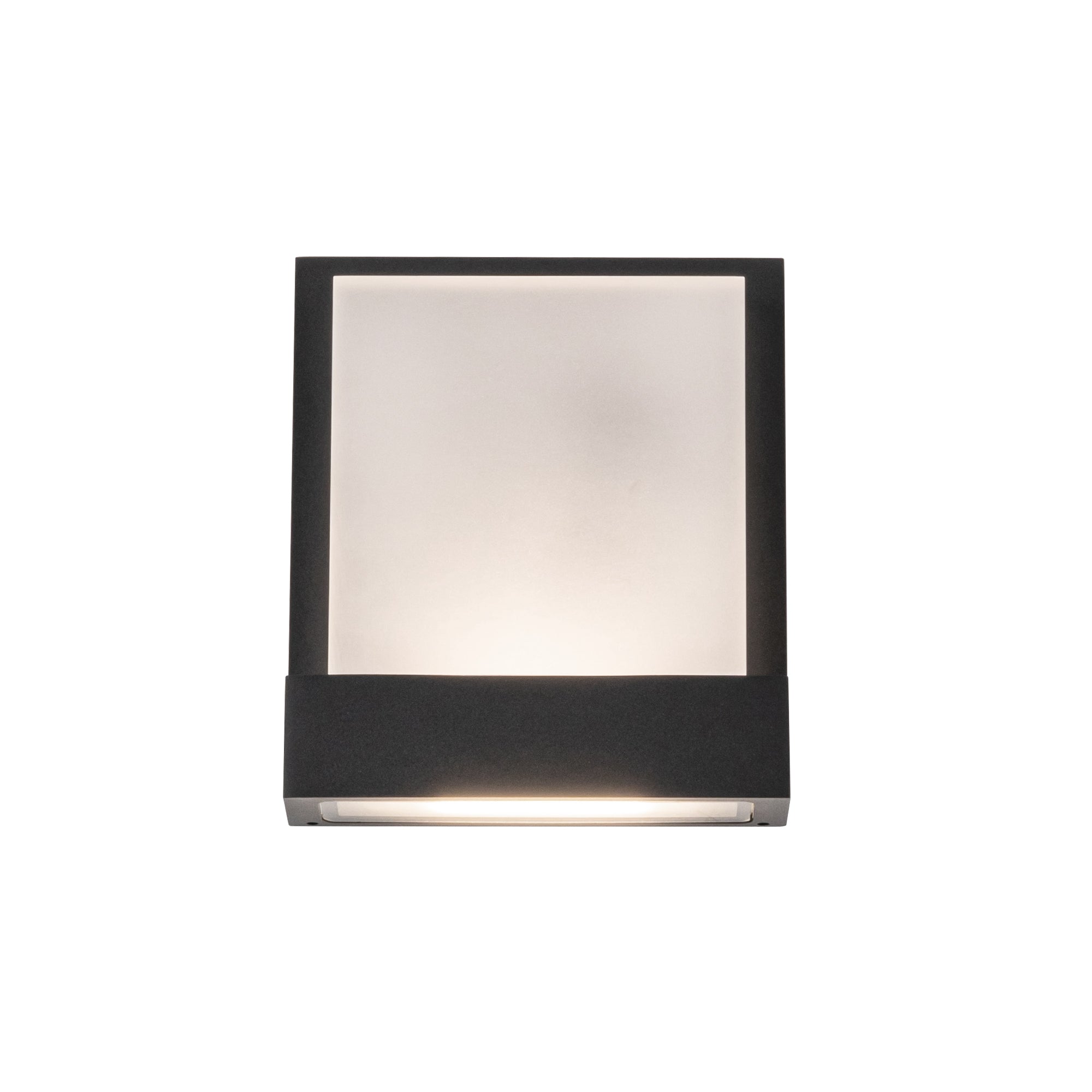 Guide 7-in Aluminum Polymeric Material Wall Light