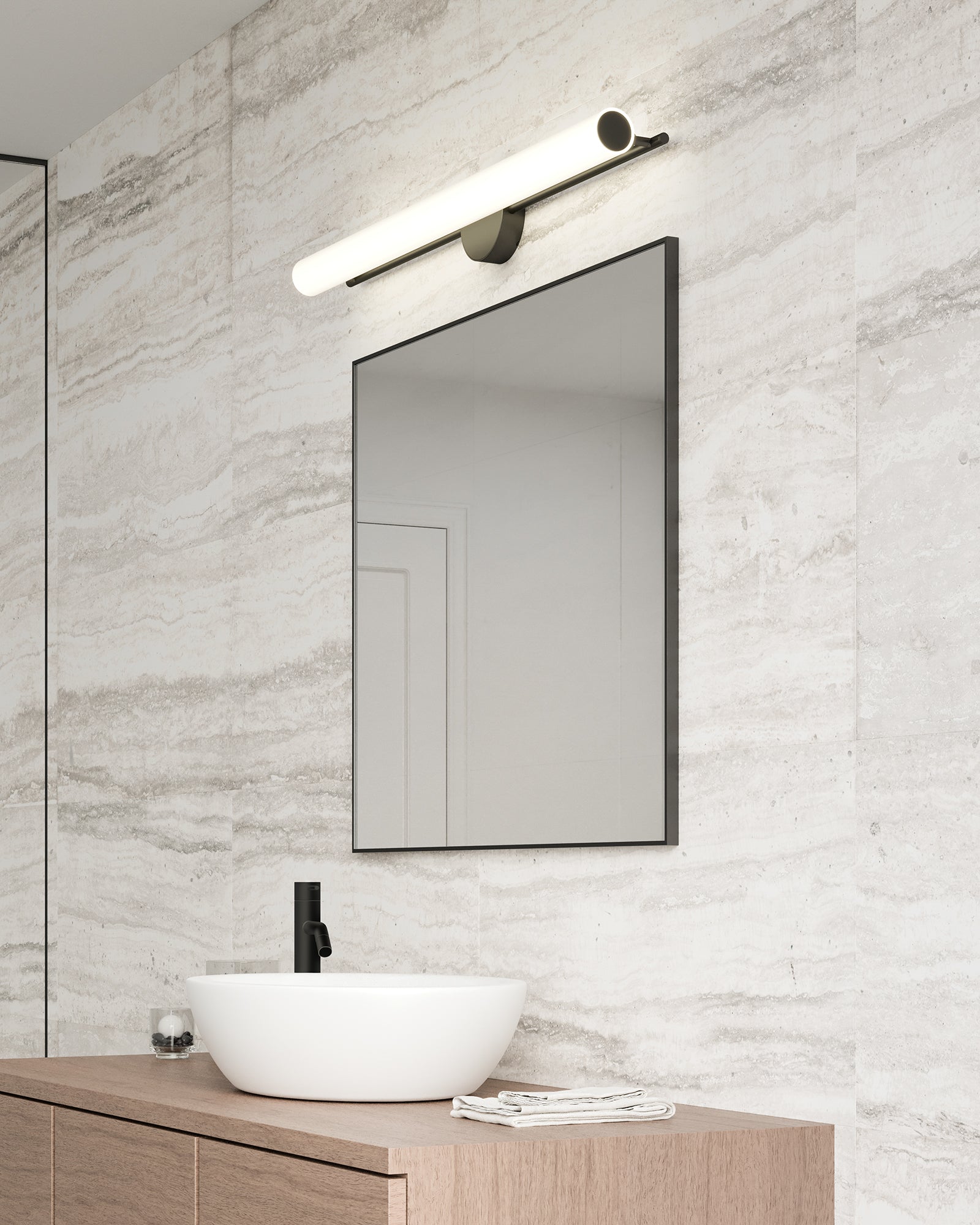 Gramercy 36-in Aluminum Wall Sconce