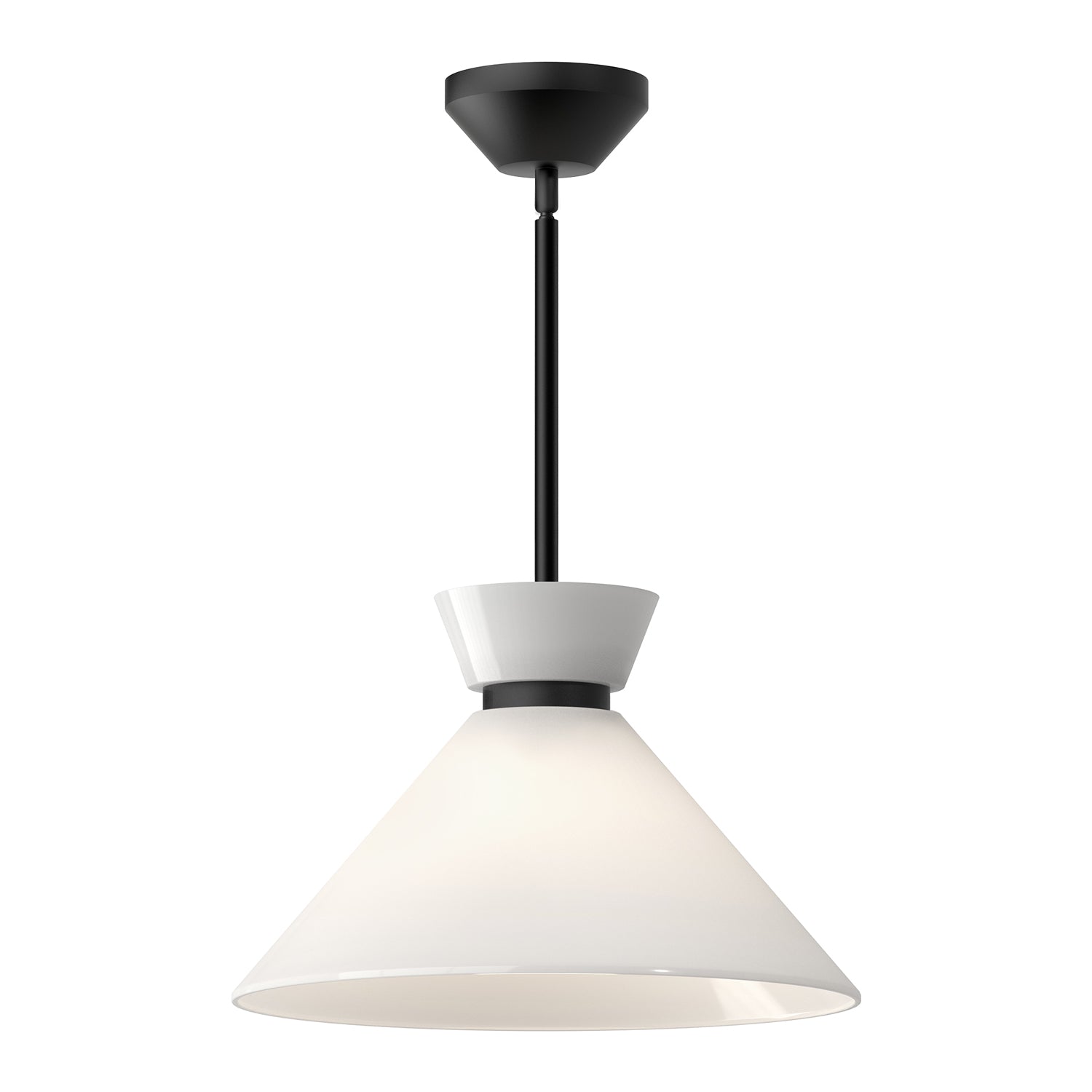 Halston 14-in Steel Pendant