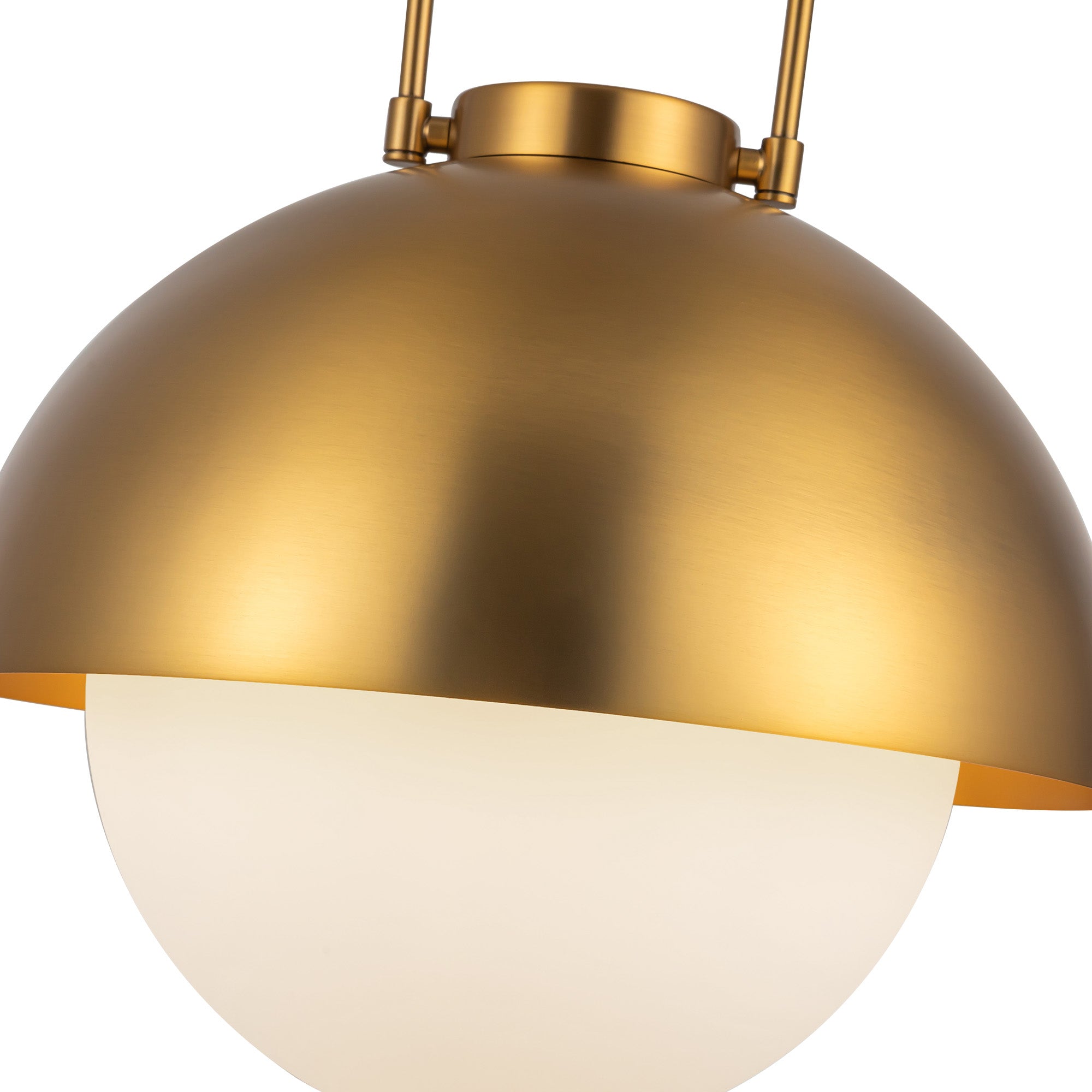 Harper 16-in Glass 1 Light Socket