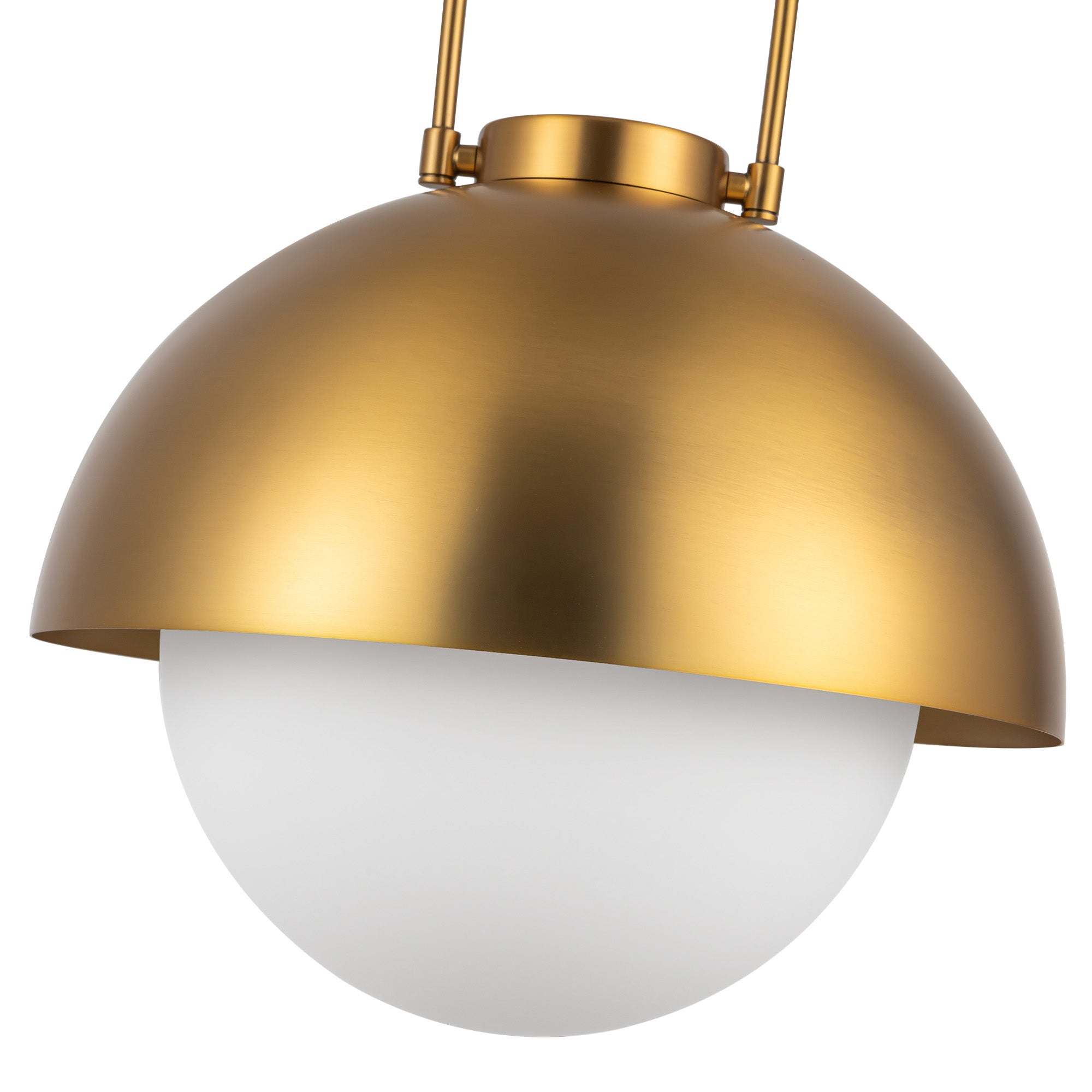 Harper 16-in Glass 1 Light Socket