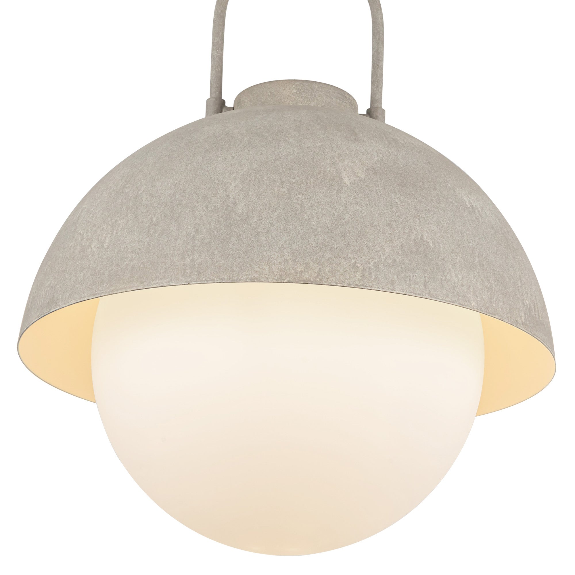 Harper 16-in Glass 1 Light Socket
