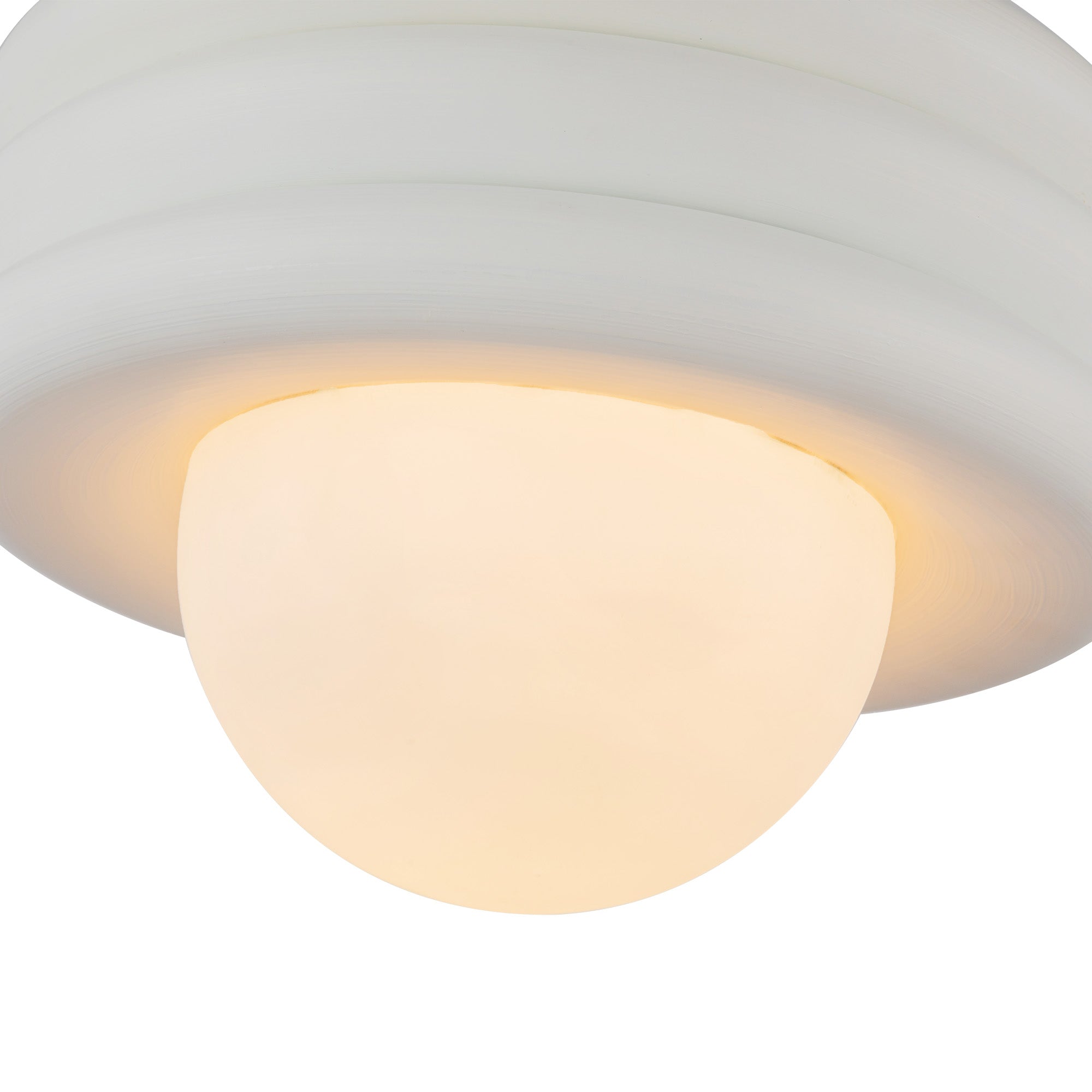 Harvey 12-in Aluminum Semi-Flush Mount