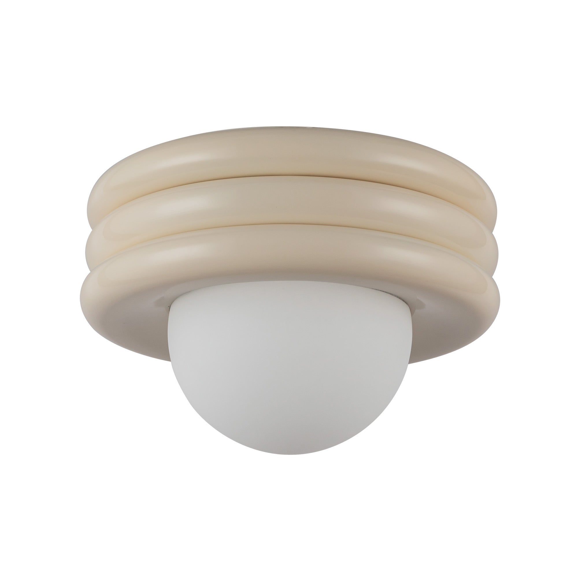 Harvey 12-in Aluminum Semi-Flush Mount