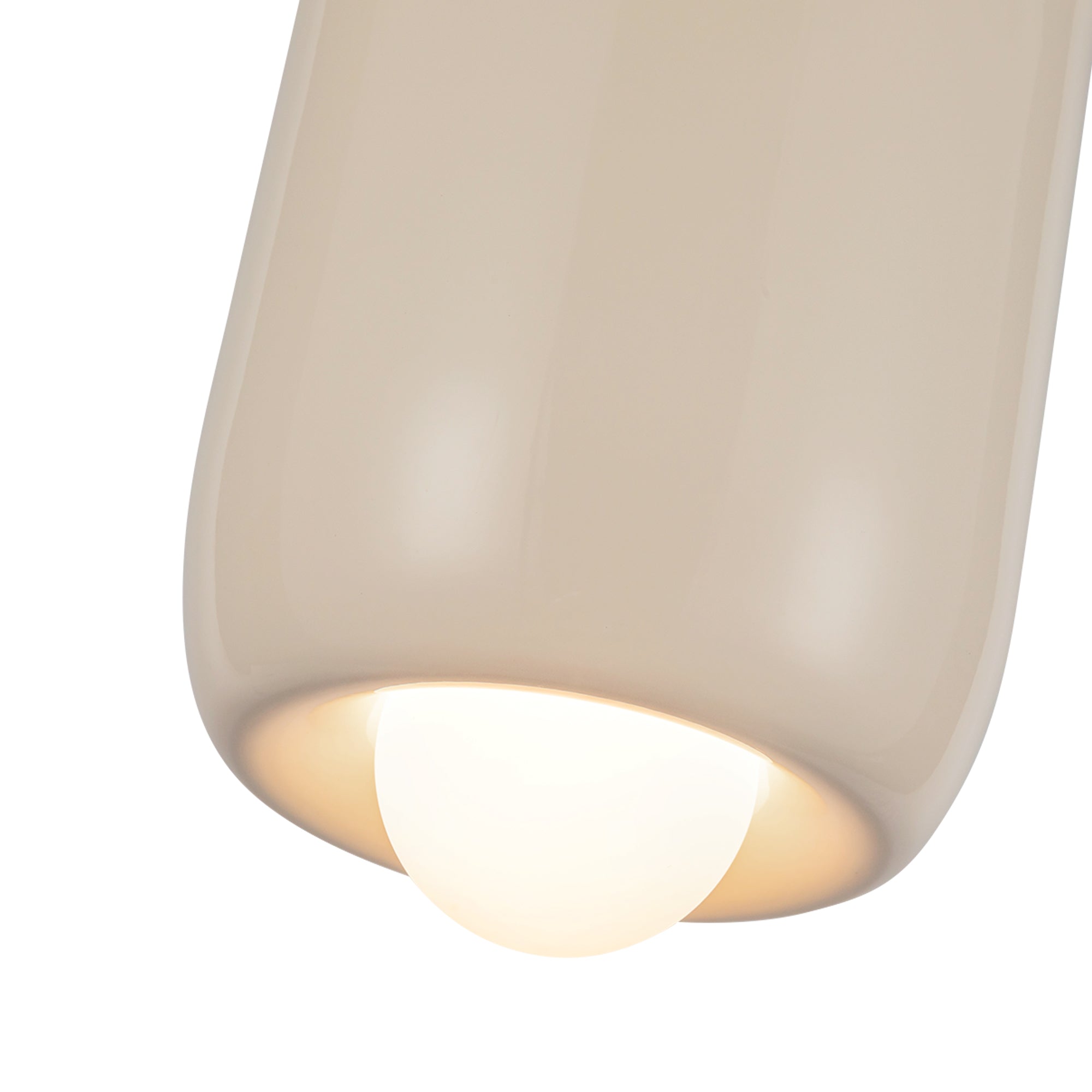 Hayden 7-in Matte Opal Glass LED Pendant