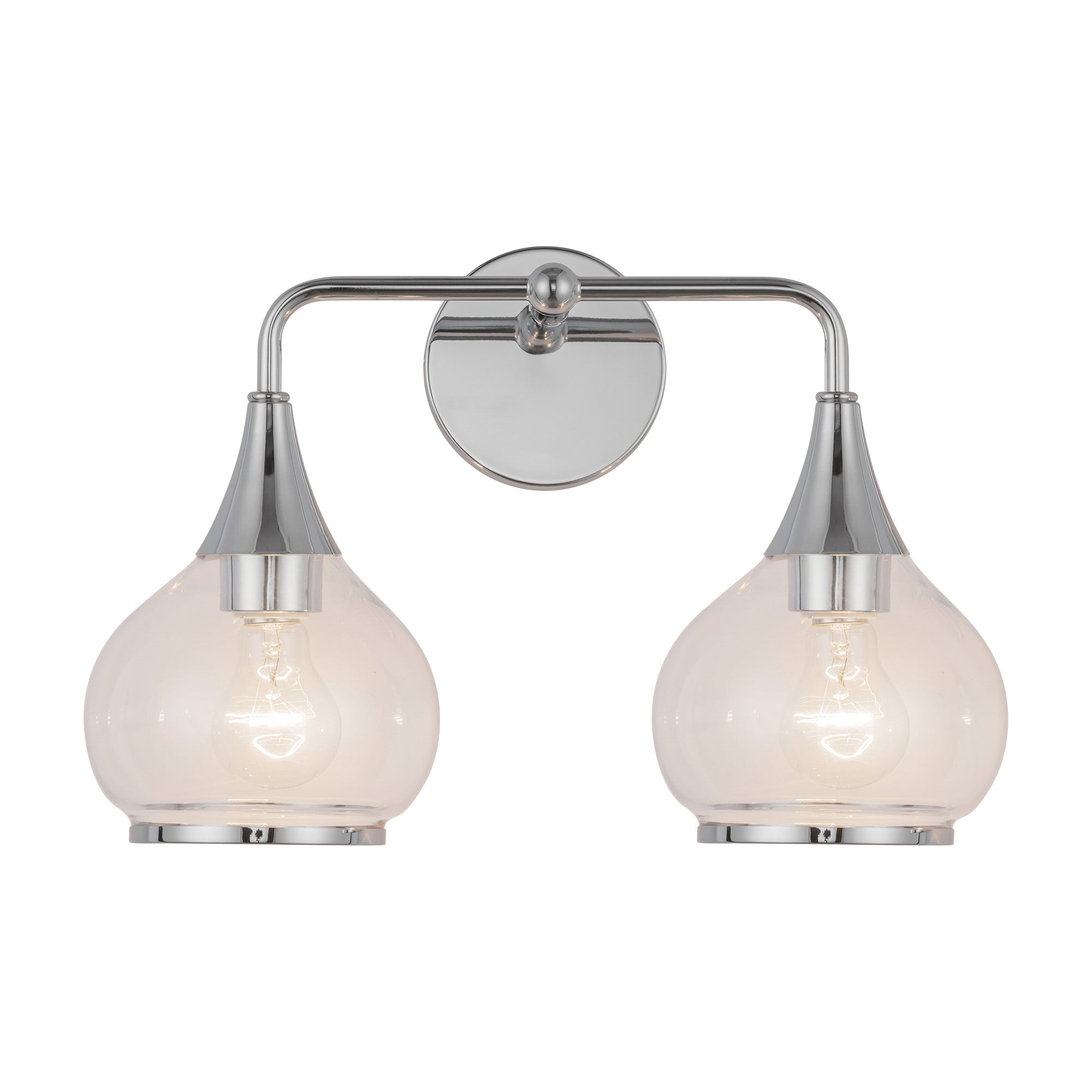 Hazel 17-in Steel Vanity Light