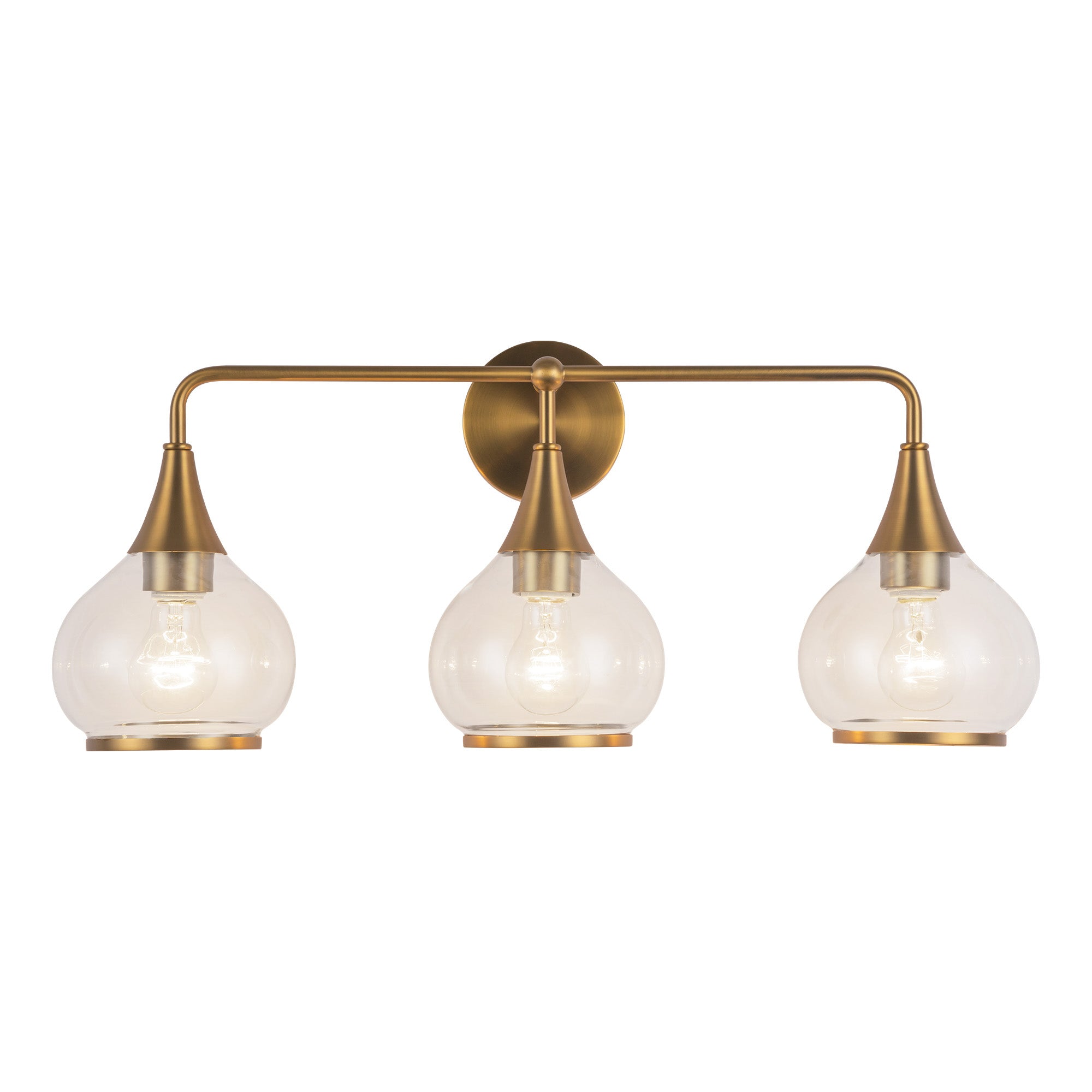 Hazel 26-in Steel Vanity Light