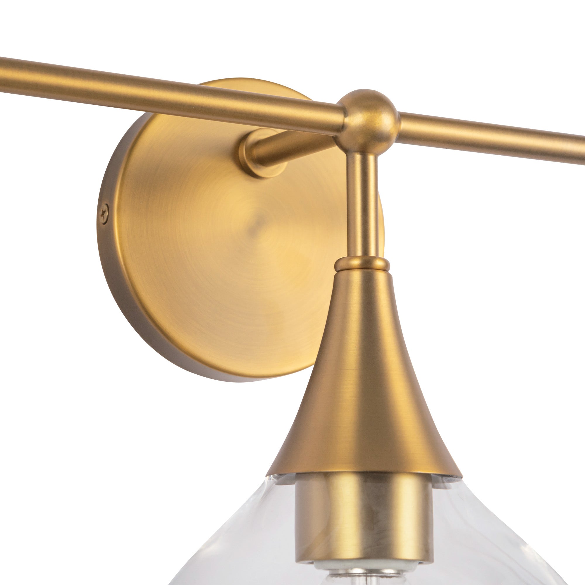 Hazel 26-in Steel Vanity Light