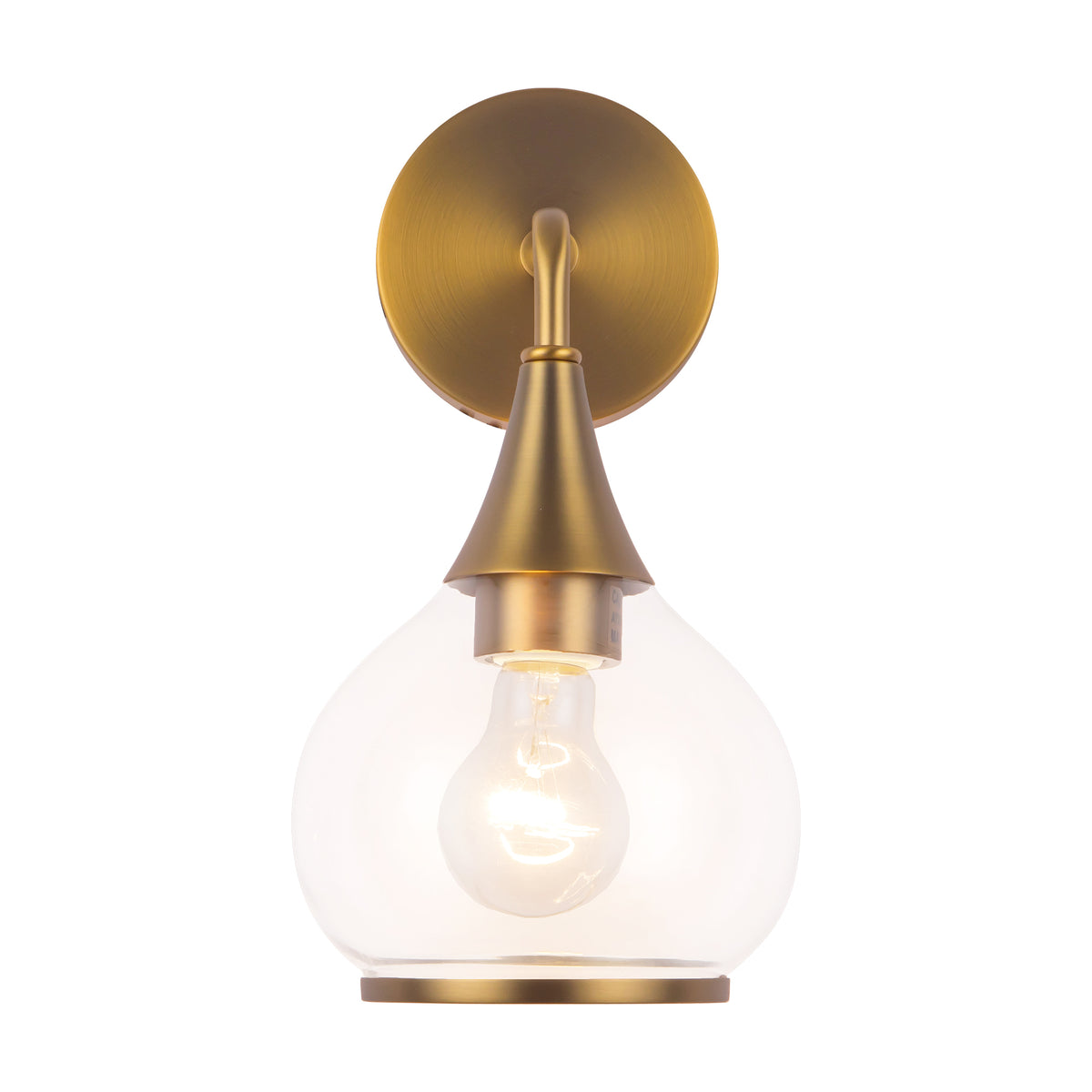 Hazel 6-in Steel Vanity Light