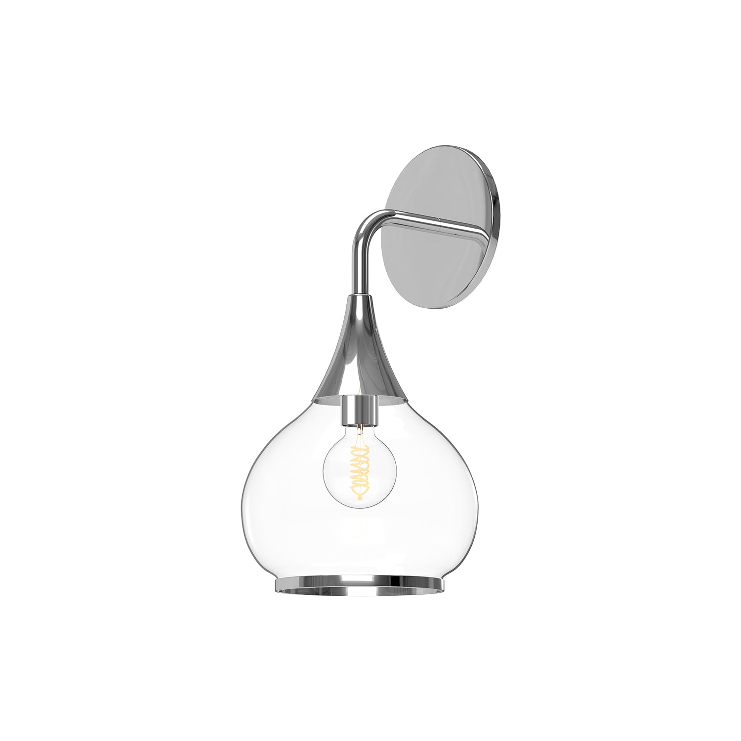 Hazel 6-in Steel Vanity Light