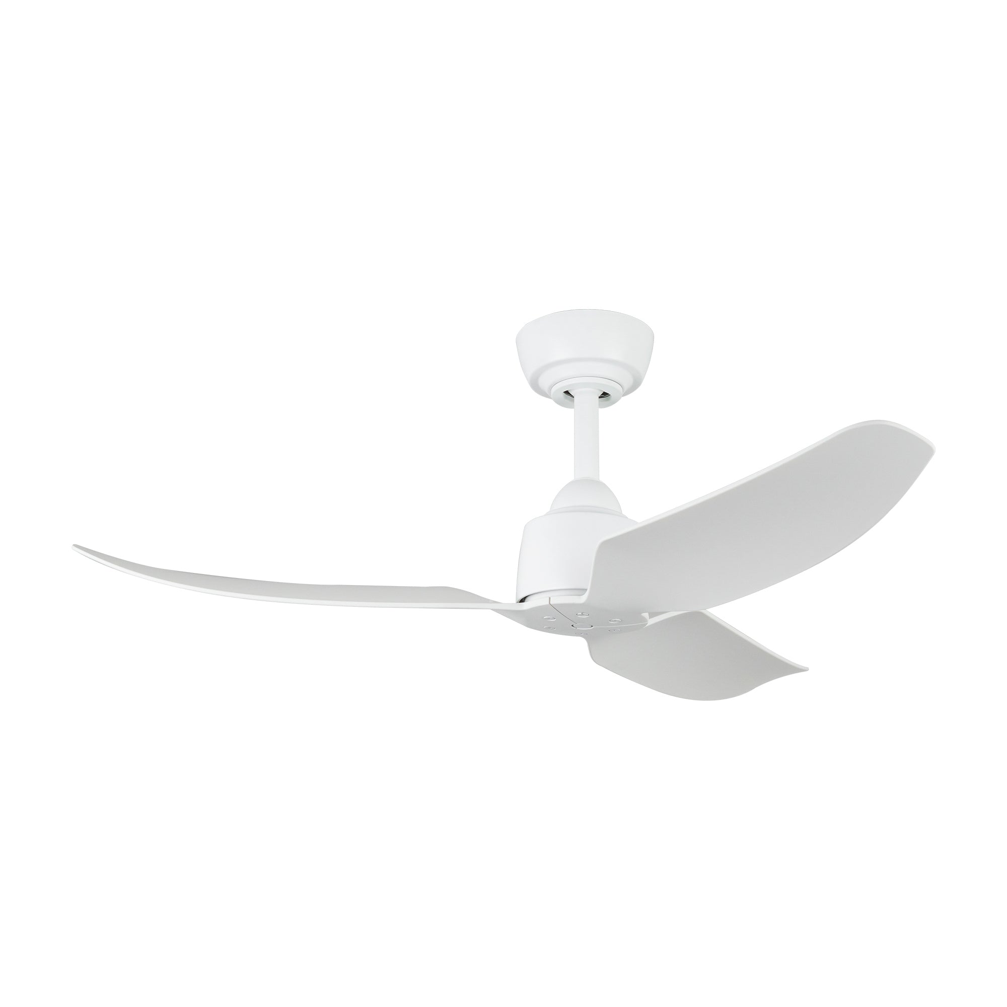 Hugo 42-in White Reversible DC Ceiling Fan