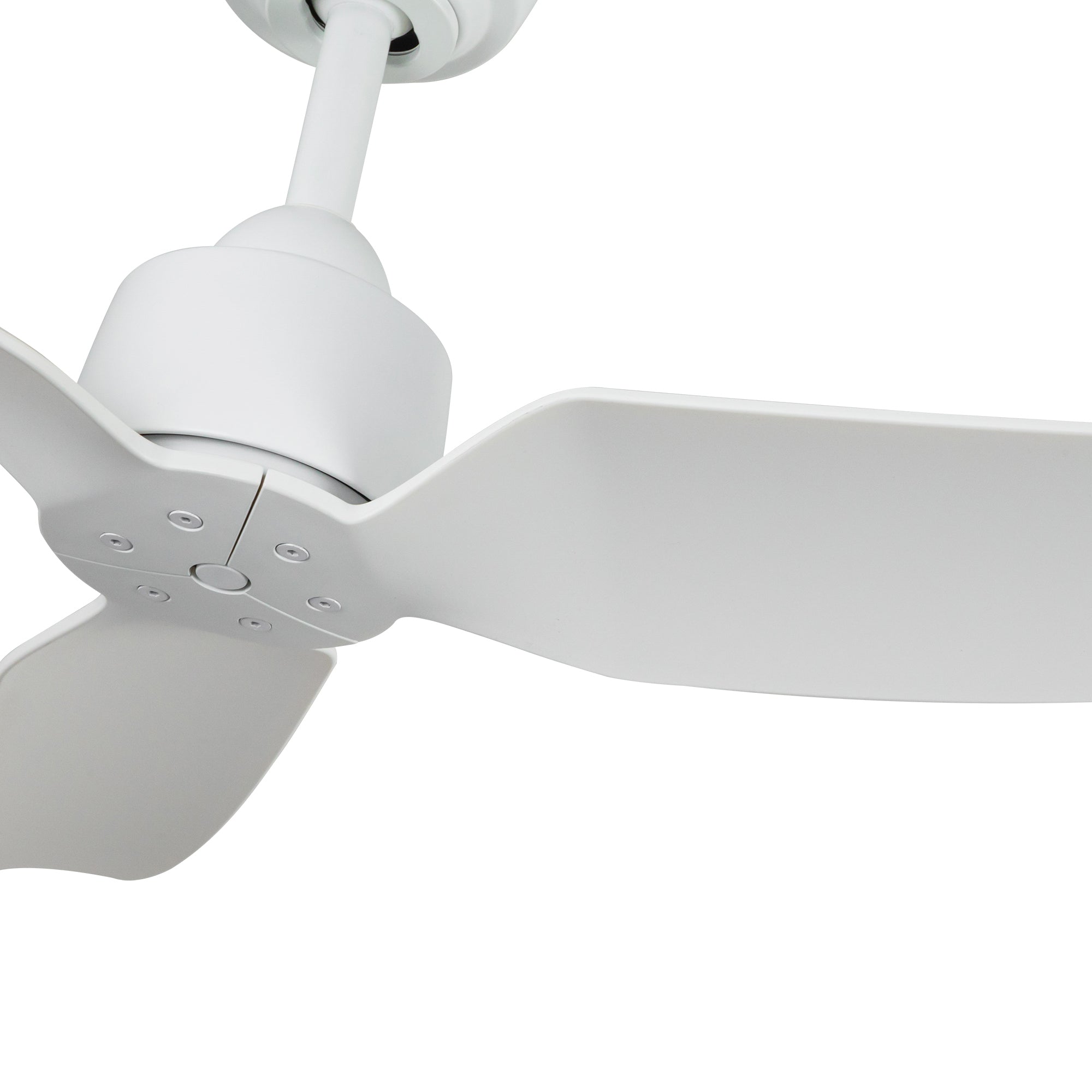 Hugo 42-in White Reversible DC Ceiling Fan